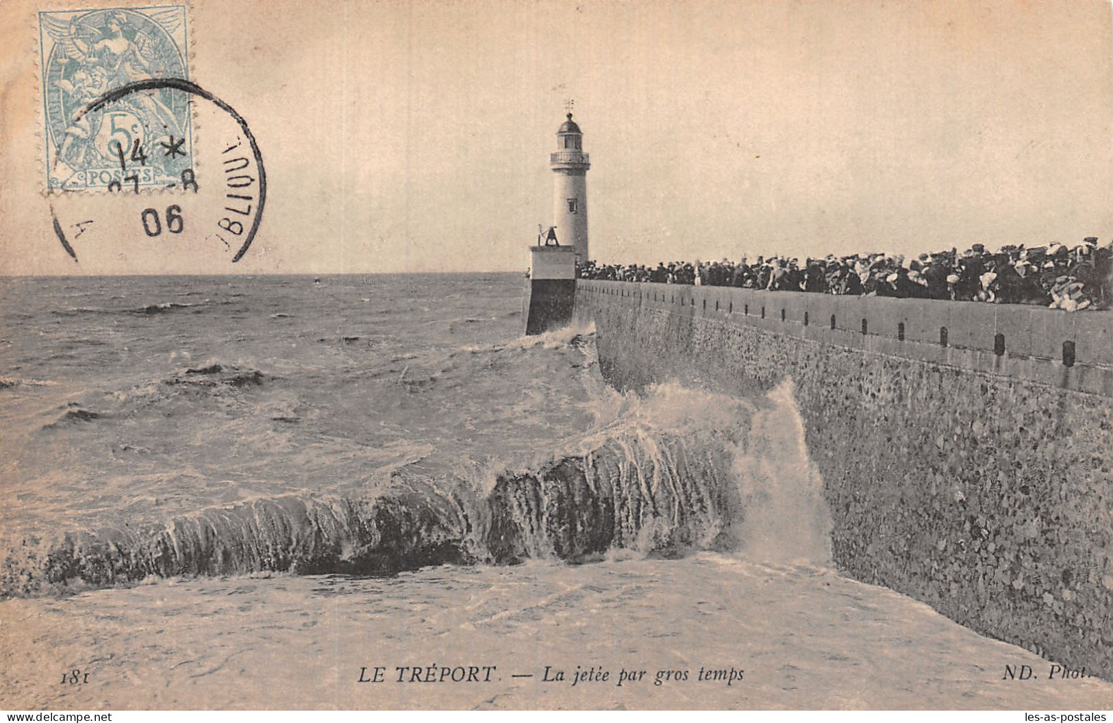 76 LE TREPORT LA JETEE - Le Treport