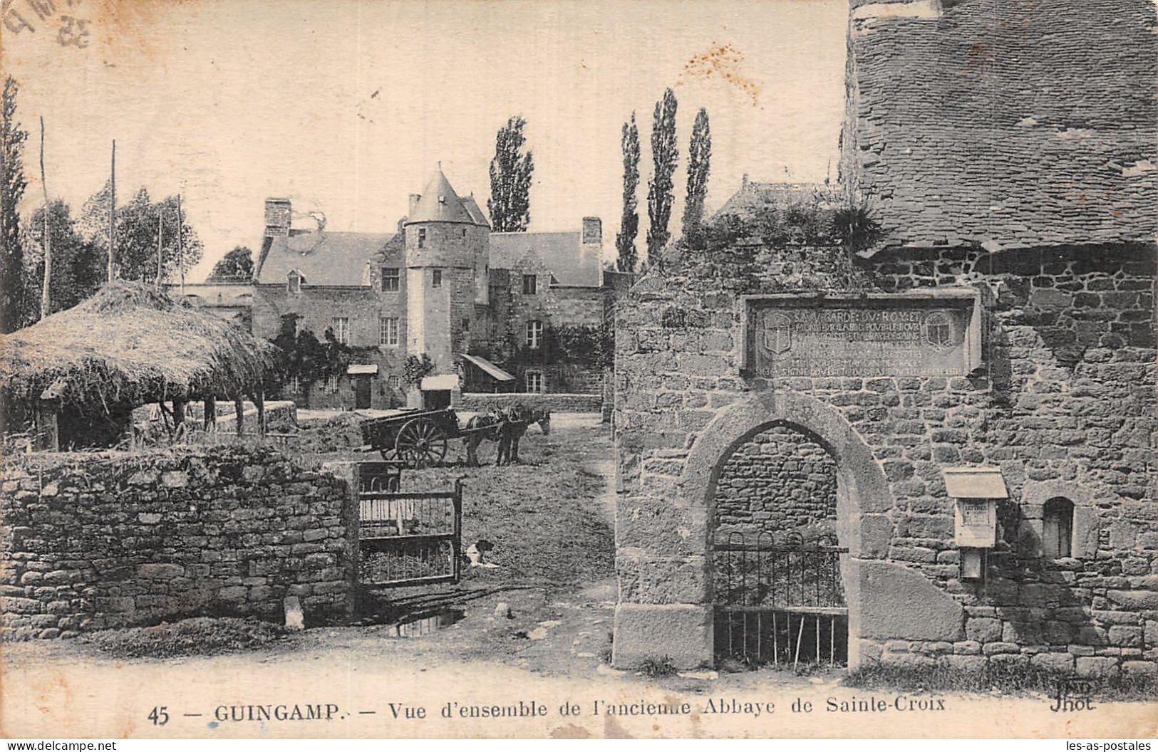 22 GUINGAMP ABBAYE DE SAINTE CROIX - Guingamp