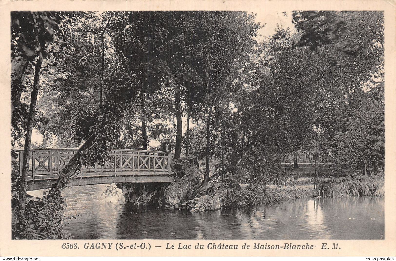 93 GAGNY CHÂTEAU DE MAISON BLANCHE - Gagny