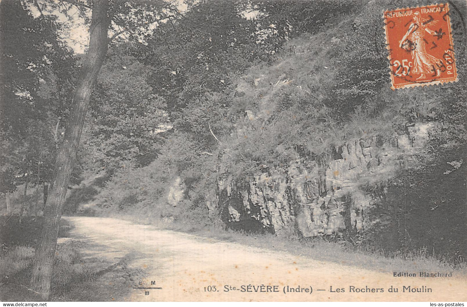 36 SAINTE SEVERE LES ROCHERS DU MOULIN - Autres & Non Classés