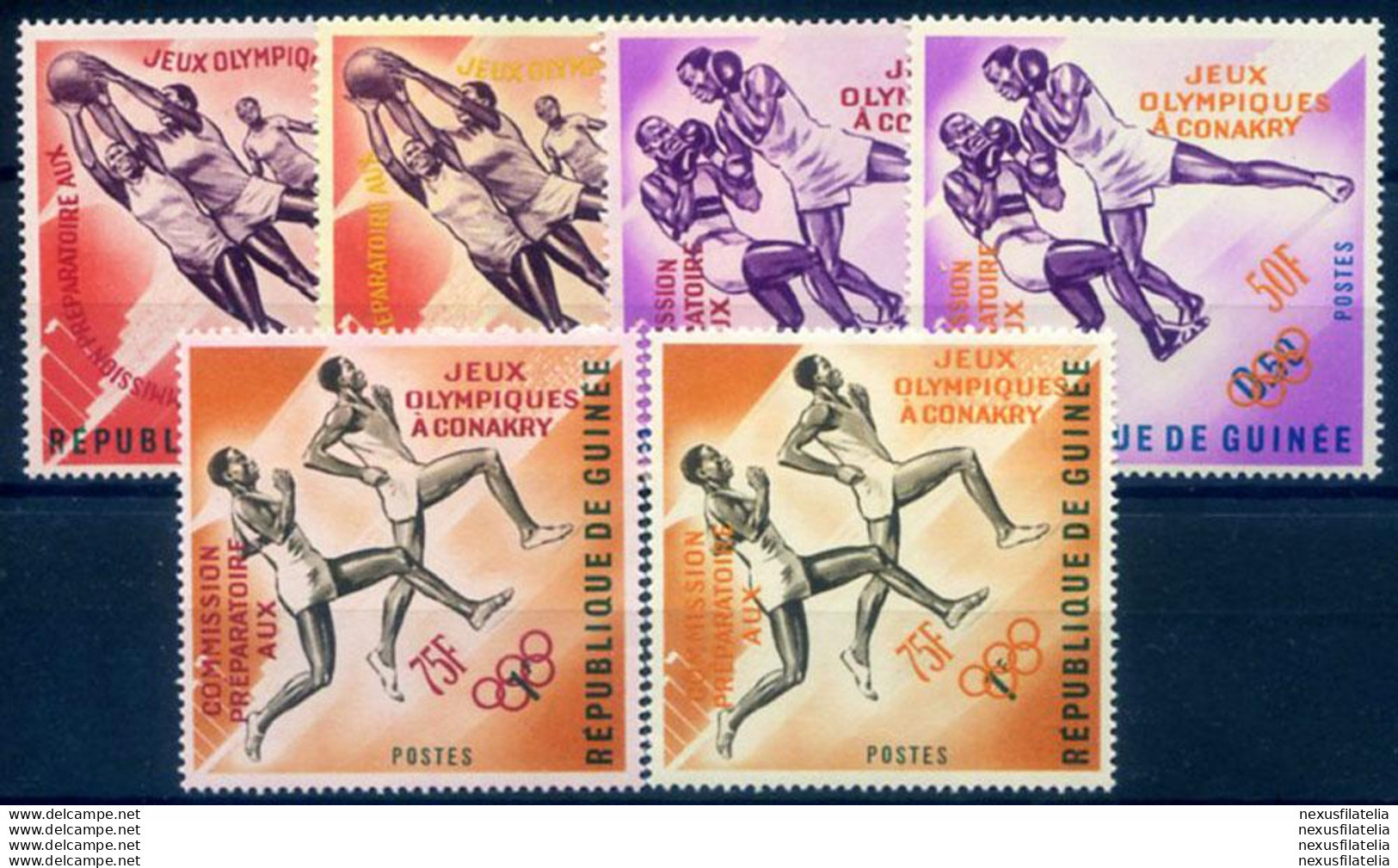 Sport. Olimpiadi Tokyo 1963. - Guinée (1958-...)