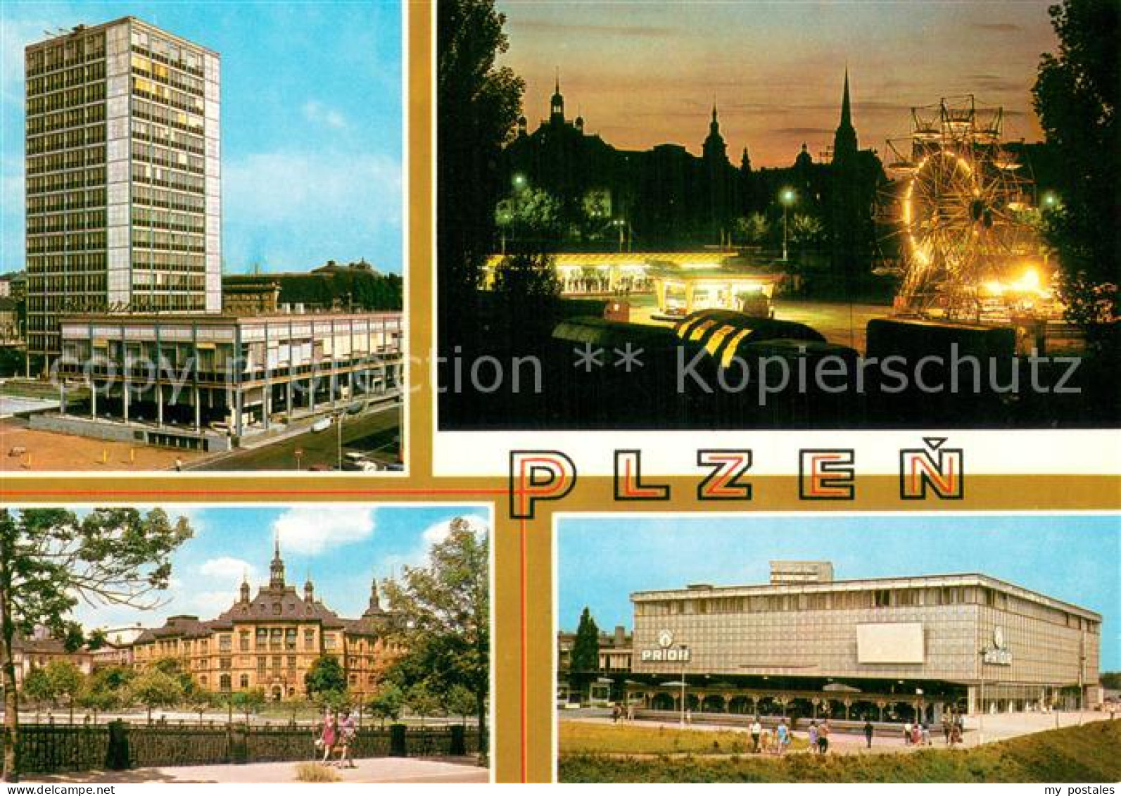 73742341 Plzen Pilsen Krajske Mesto Zapadoceskeho Kraje Je Prumyslovym Centrem Z - Tschechische Republik