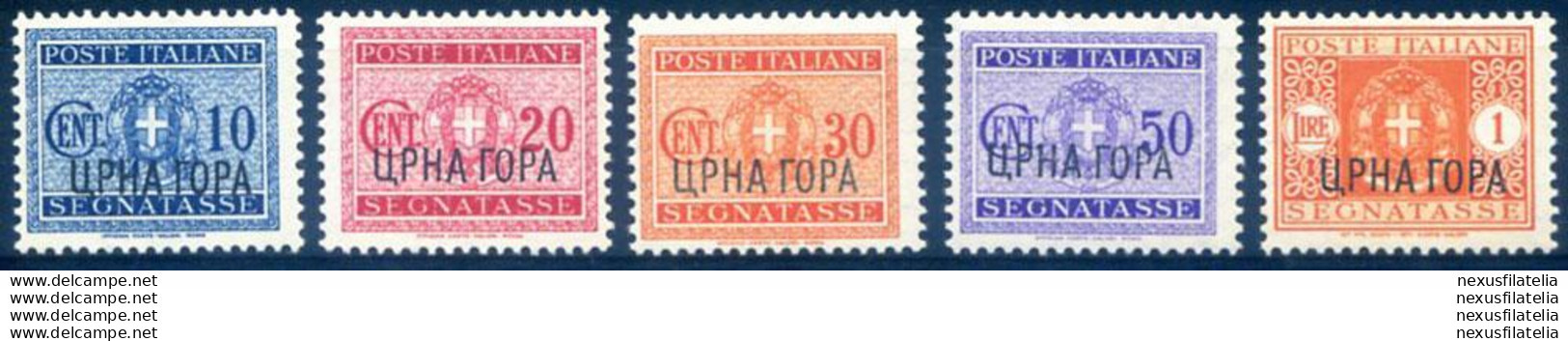 Montenegro. Segnatasse 1941. - Andere & Zonder Classificatie