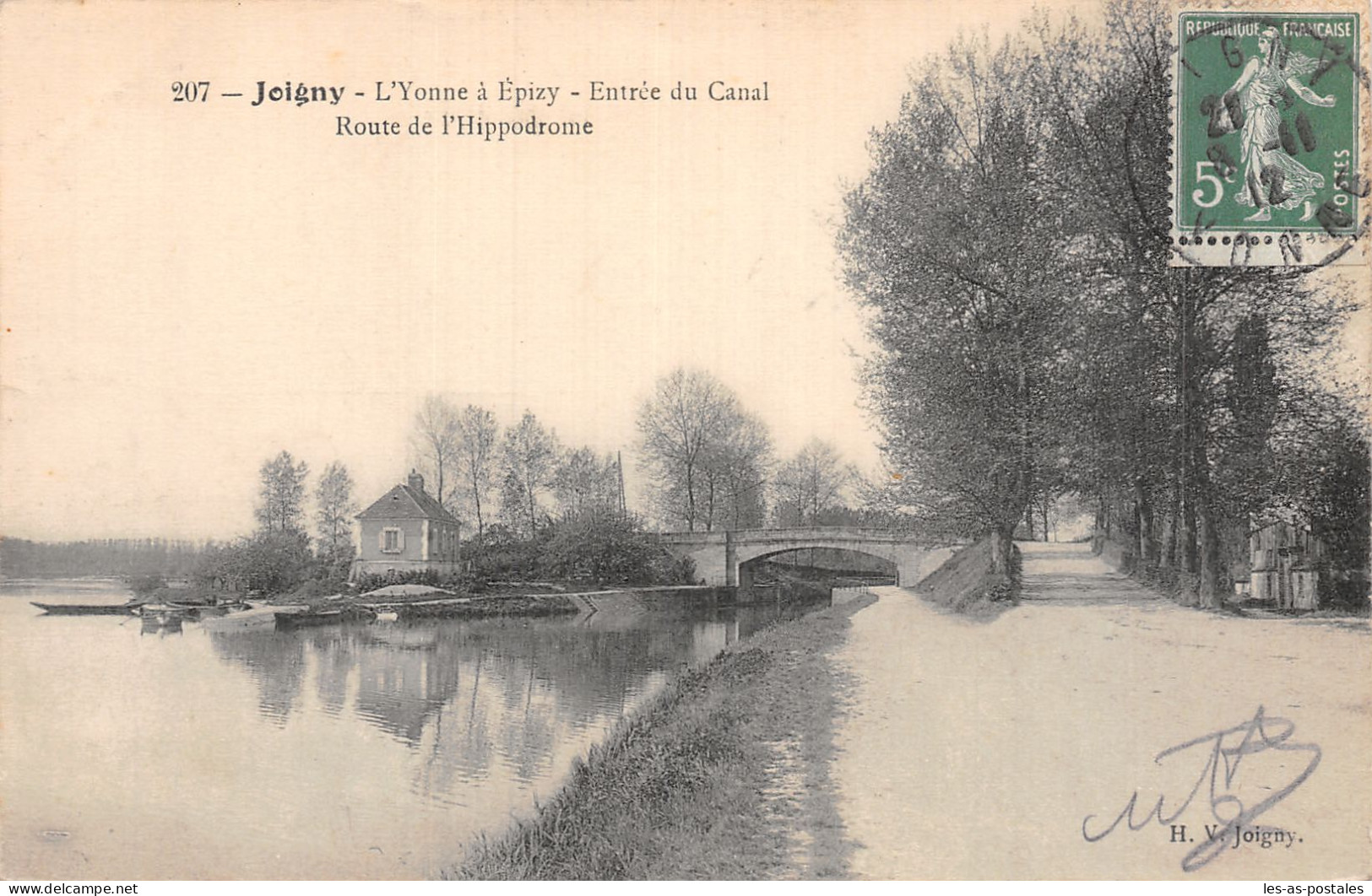 89 JOIGNY ENTREE DU CANAL - Joigny