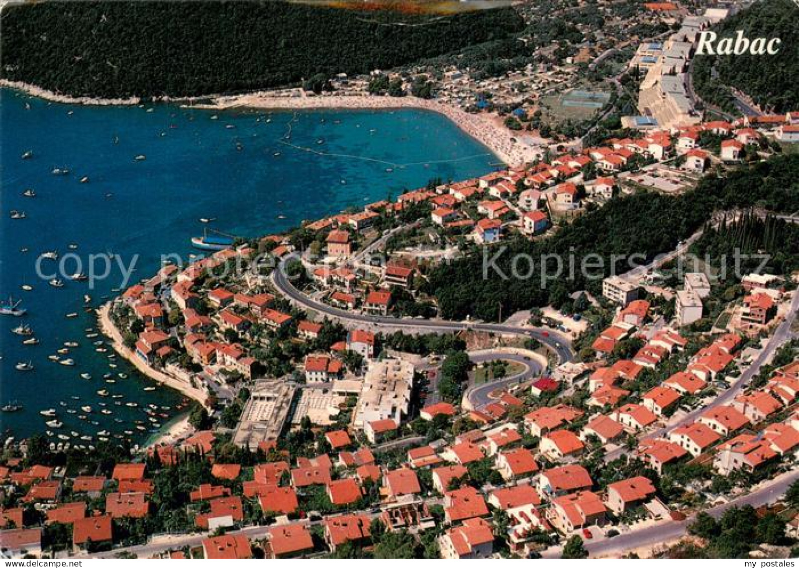 73742325 Rabac Kroatien Fliegeraufnahme Rabac Kroatien - Kroatien