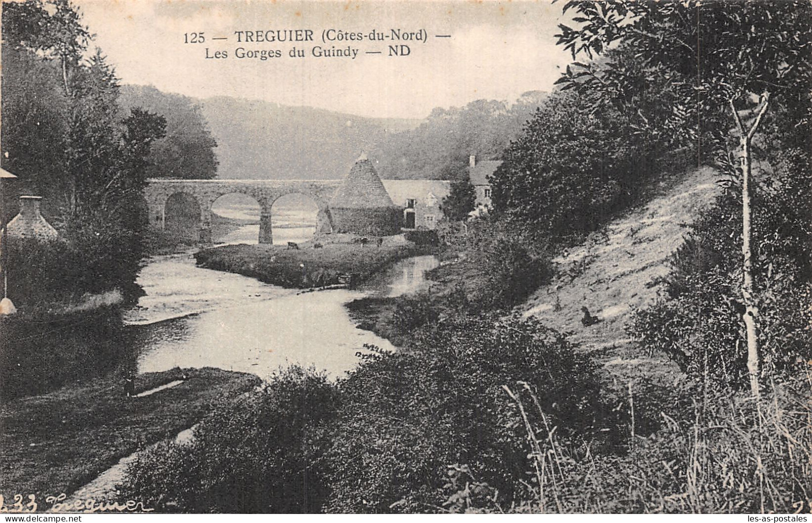 22 TREGUIER LES GORGES DU GUINDY - Tréguier