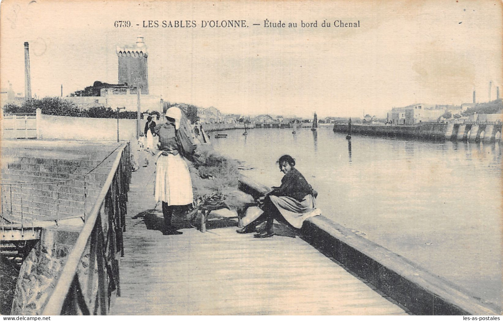 85 LES SABLES D OLONNE BORDS DU CANAL - Sables D'Olonne