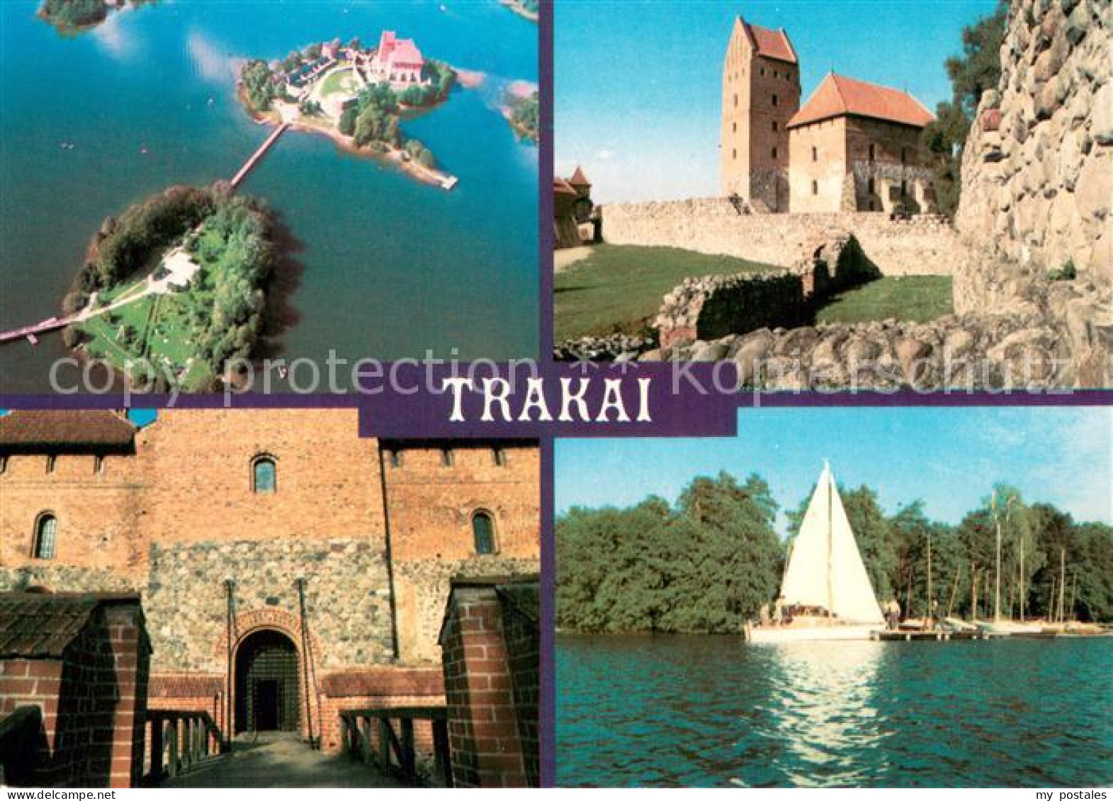 73742316 Trakai Lithuania Salos Pilies Ansamblis  - Litauen