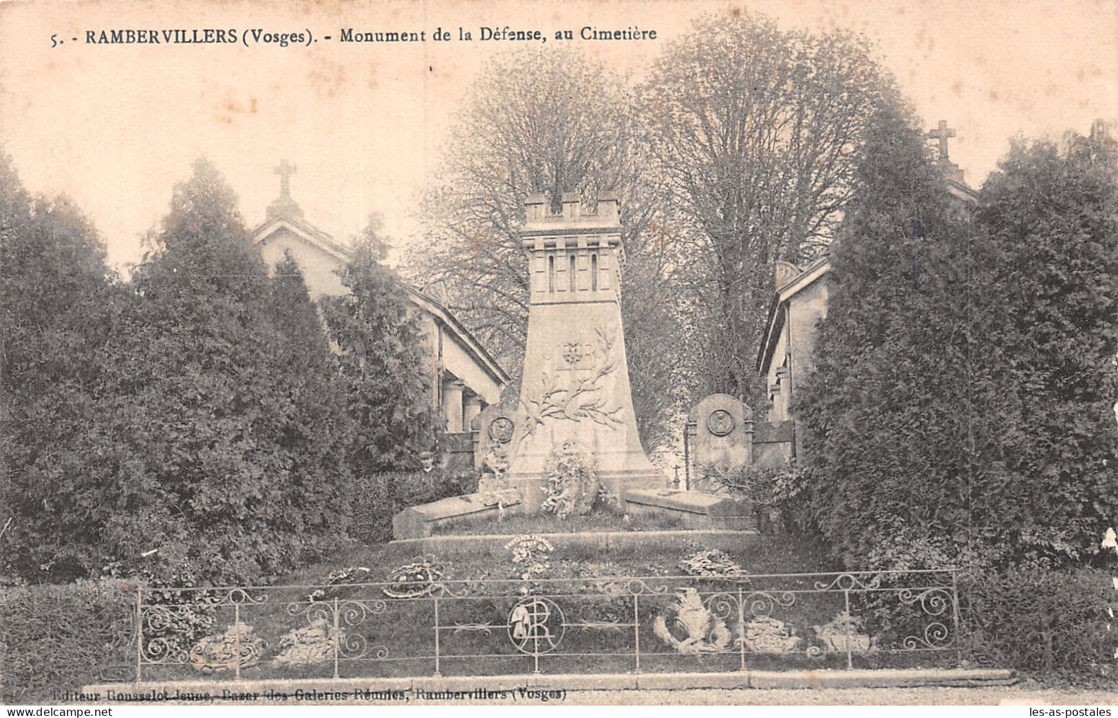 88 RAMBERVILLERS MONUMENT DE LA DEFENSE - Rambervillers