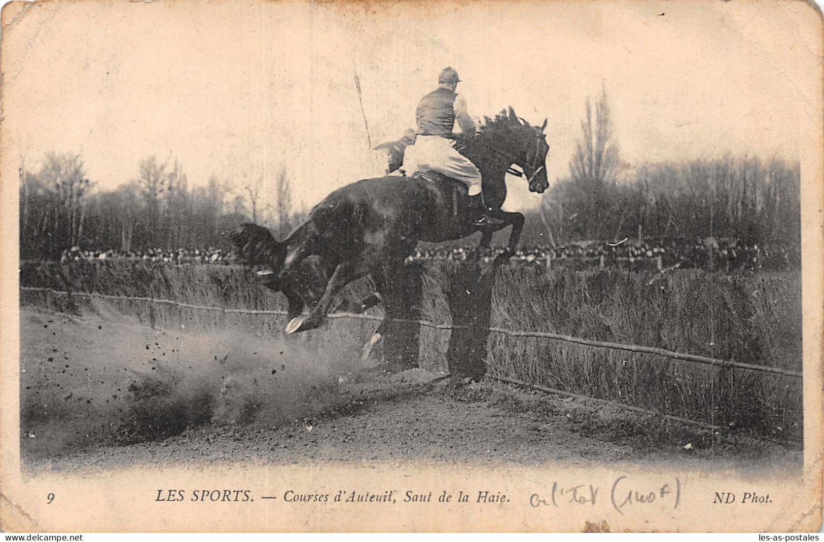 75 PARIS AUTEUIL SAUT DE HAIE - Panorama's