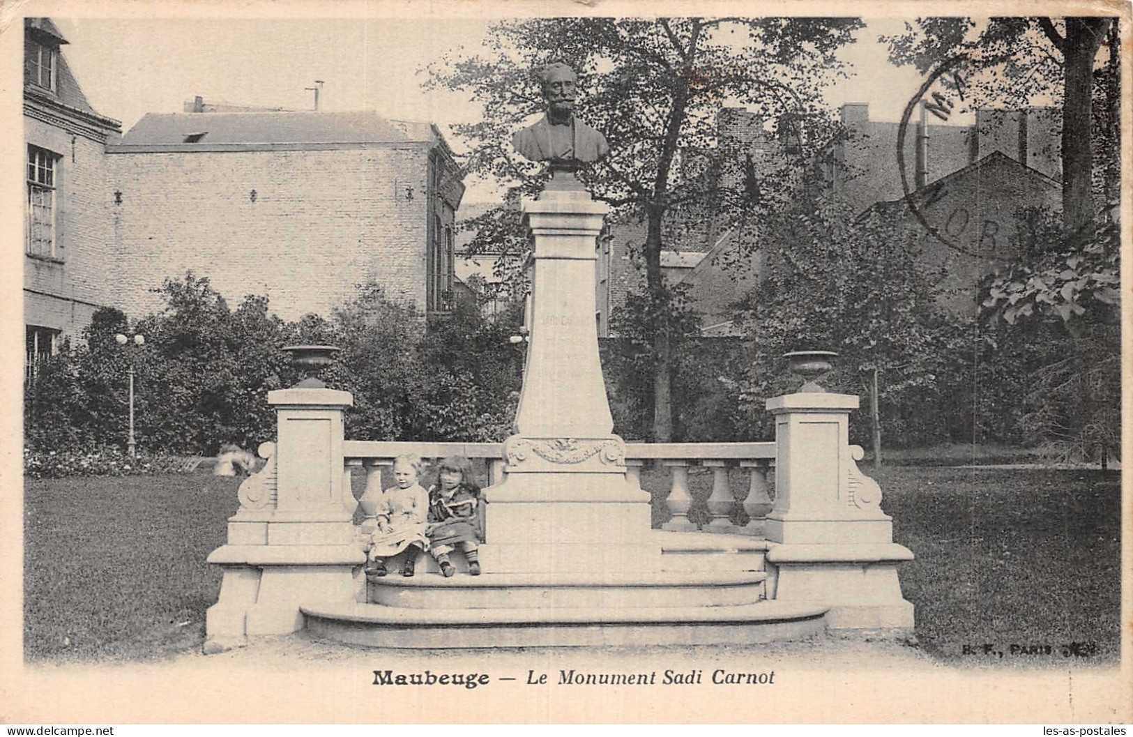 59 MAUBEUGE LE MONUMENT SADI CARNOT - Maubeuge