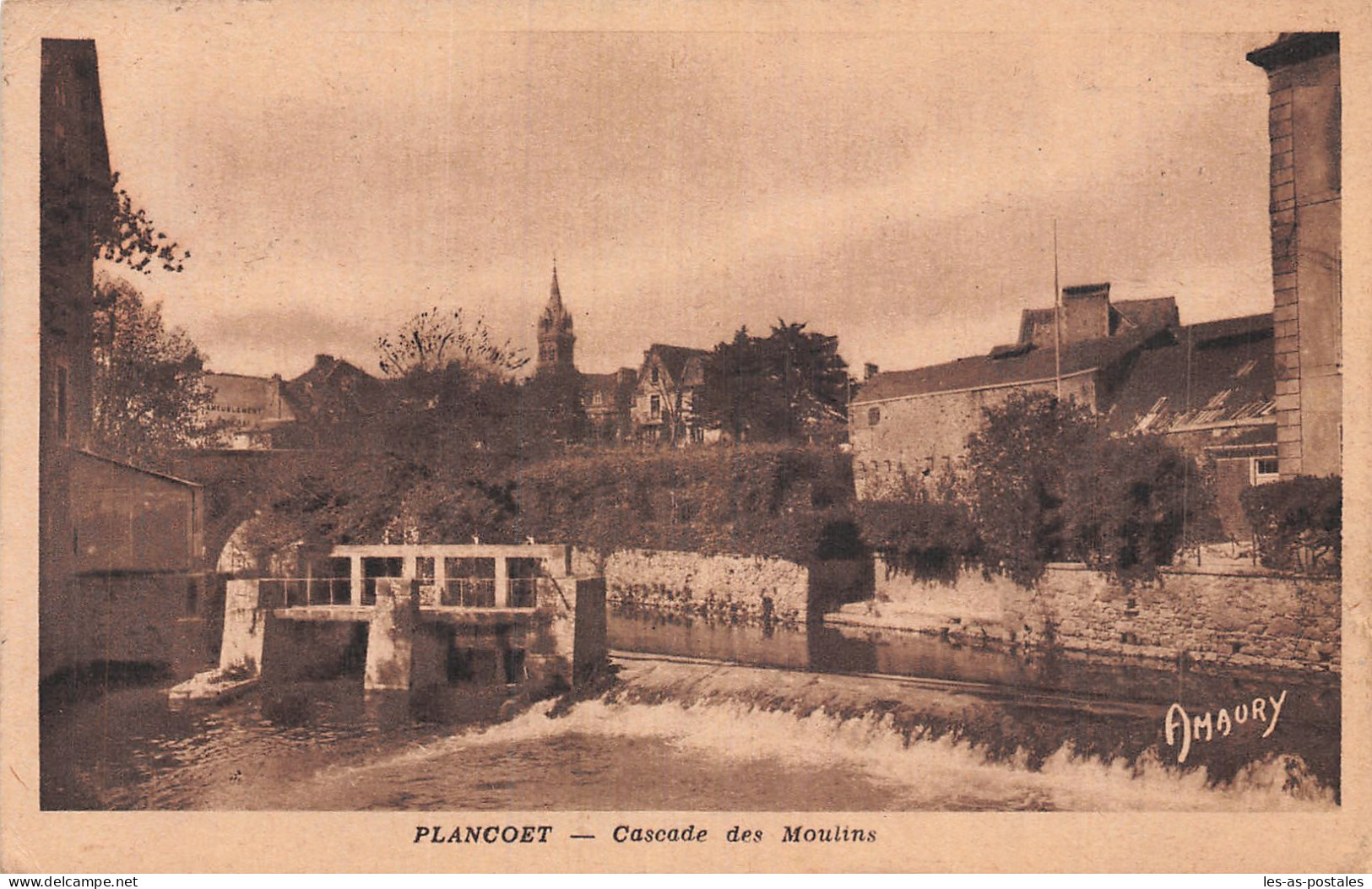 22 PLANCOET CASCADE DES MOULINS - Plancoët