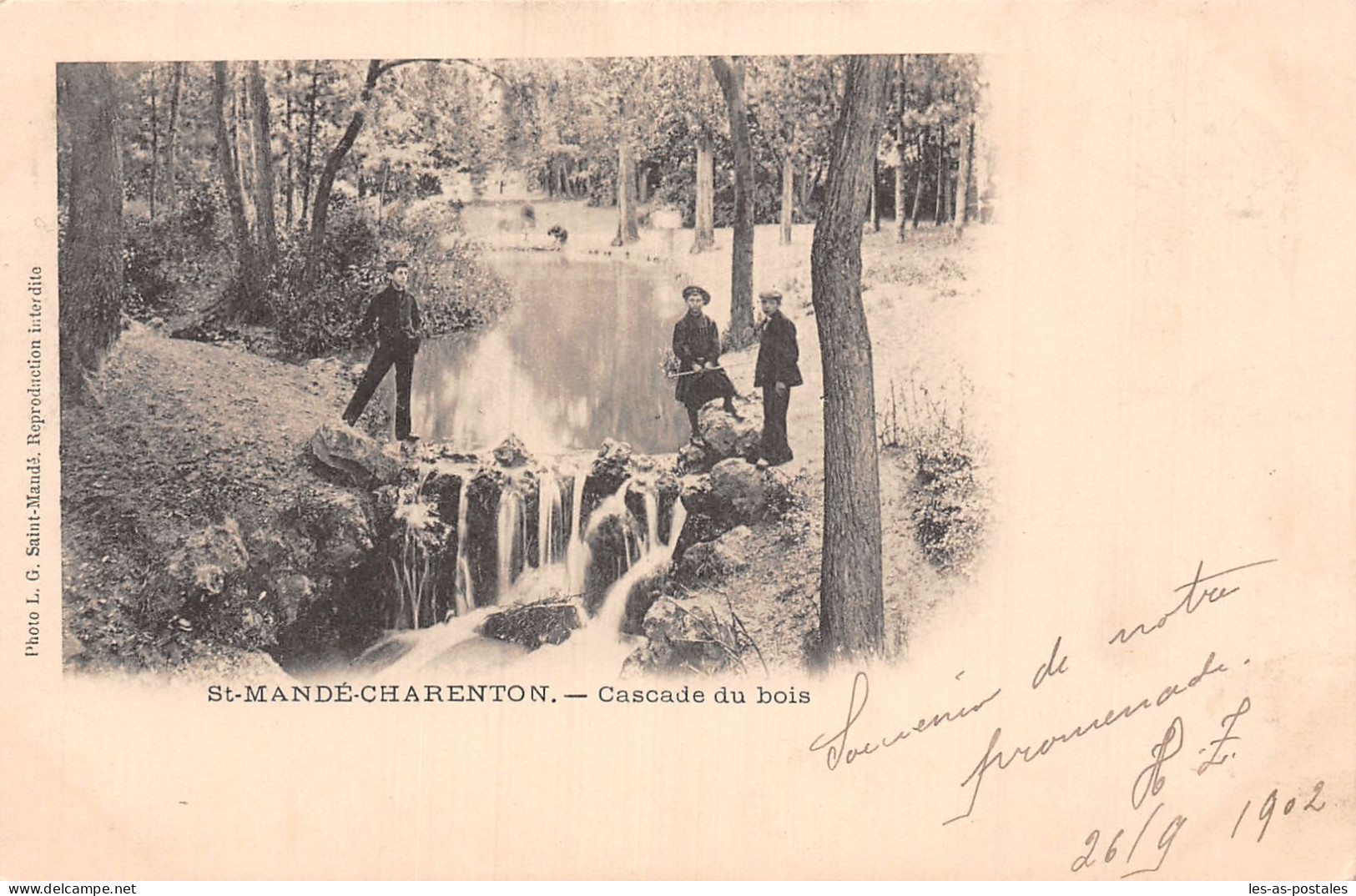 94 SAINT MANDE CHARENTON CASCADE DU BOIS - Saint Mande