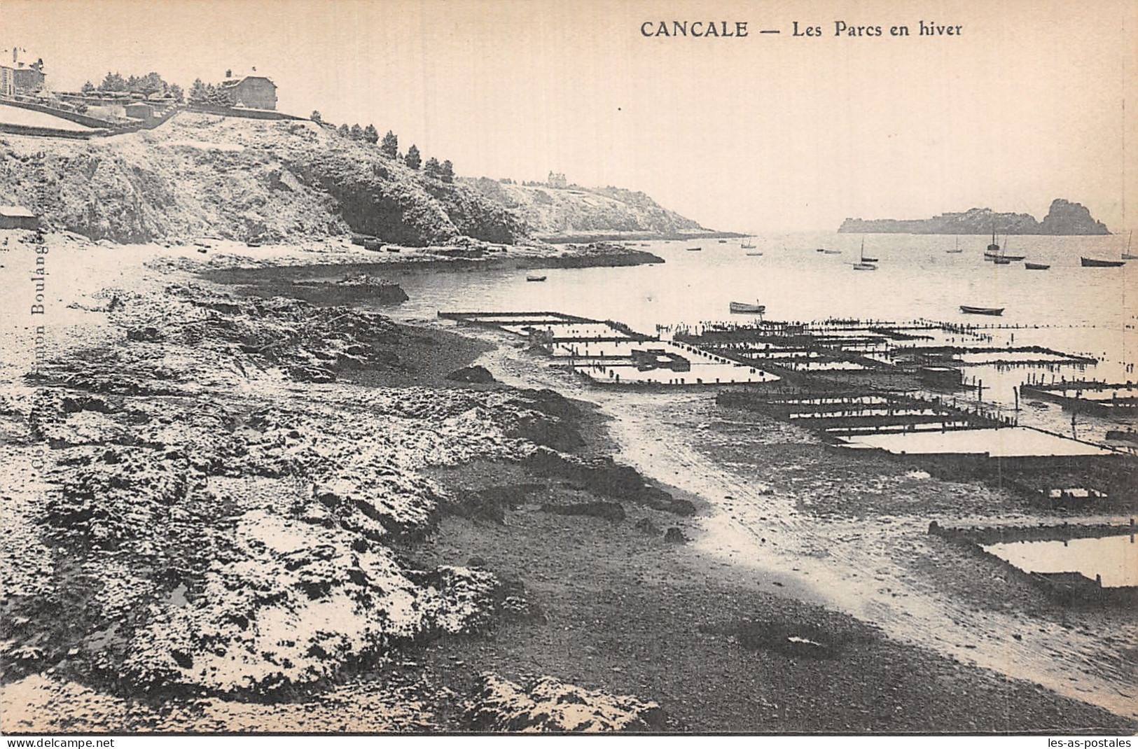 35 CANCALE LES PARCS EN HIVER - Cancale