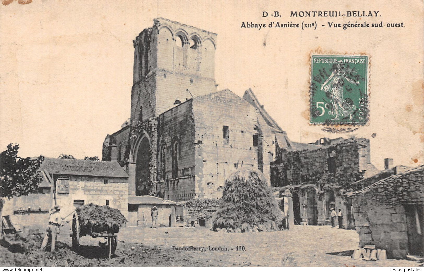 49 MONTREUIL BELLAY L ABBAYE - Montreuil Bellay