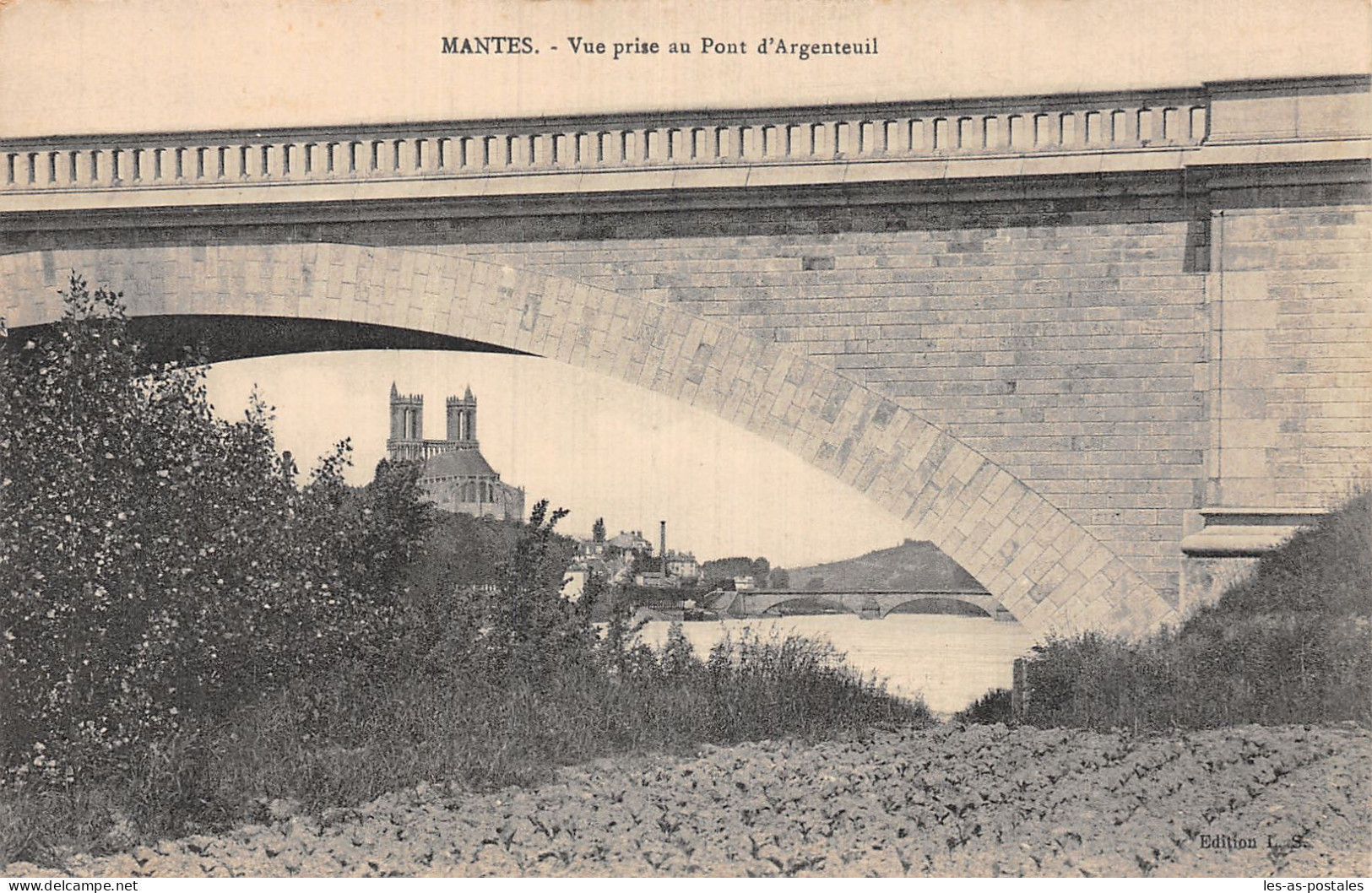 78 MANTES PONT D ARGENTEUIL - Mantes La Ville