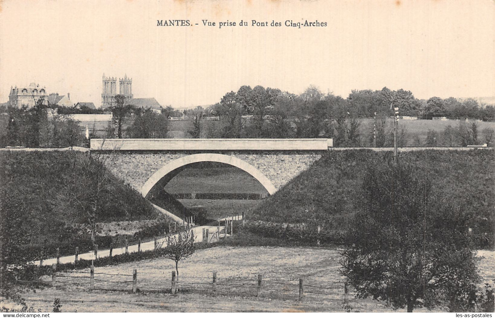 78 MANTES PONT DES CINQ ARCHES - Mantes La Ville