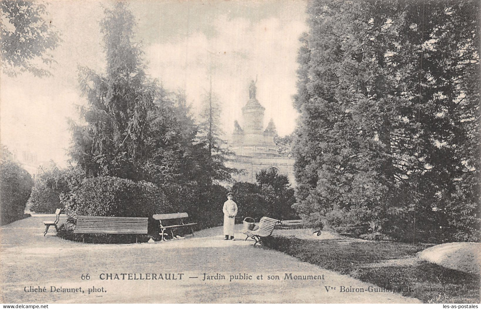 86 CHATELLERAULT JARDIN PUBLIC - Chatellerault