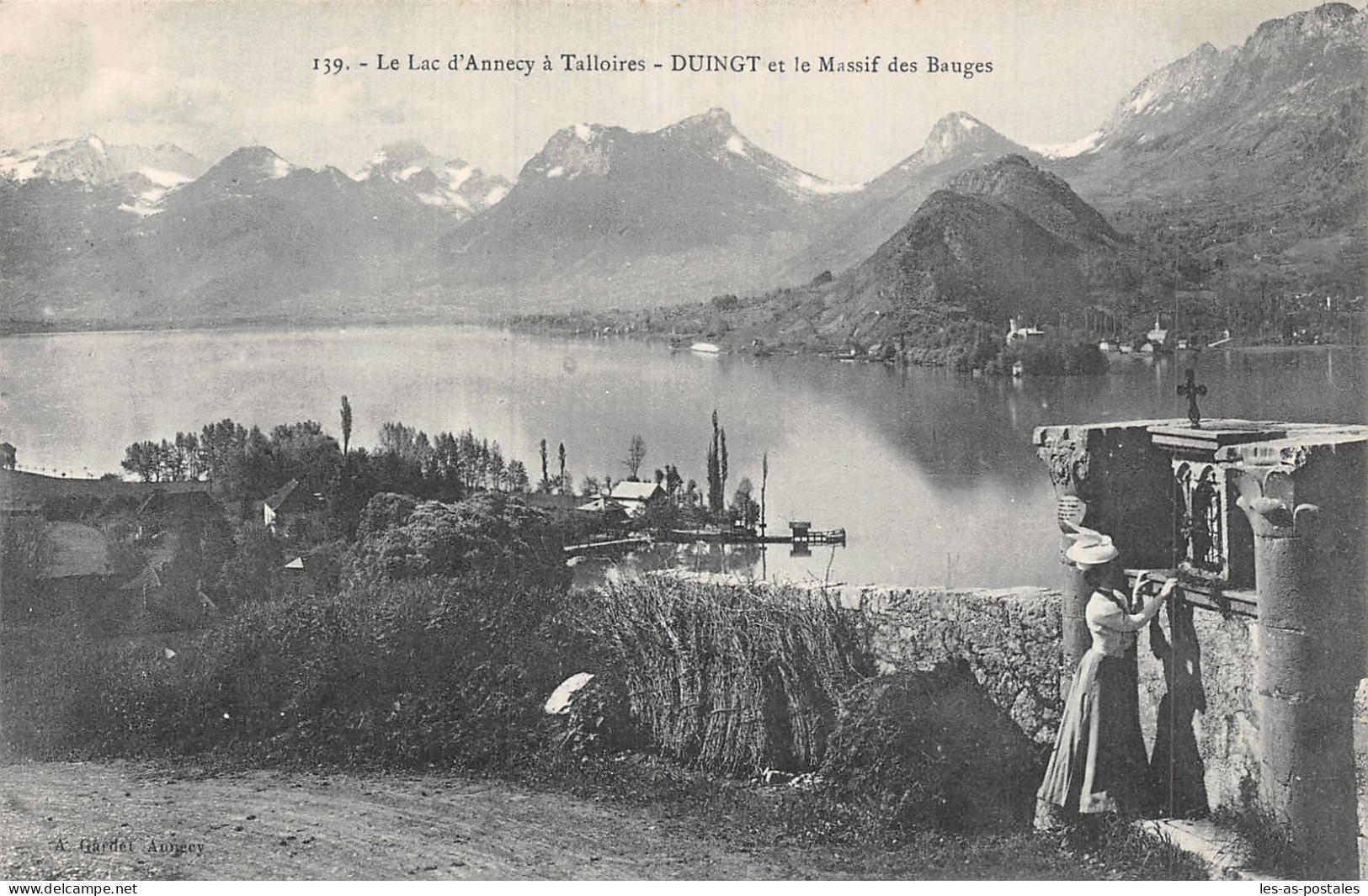 74 DUINGT LE LAC D ANNECY A TALLOIRES - Duingt