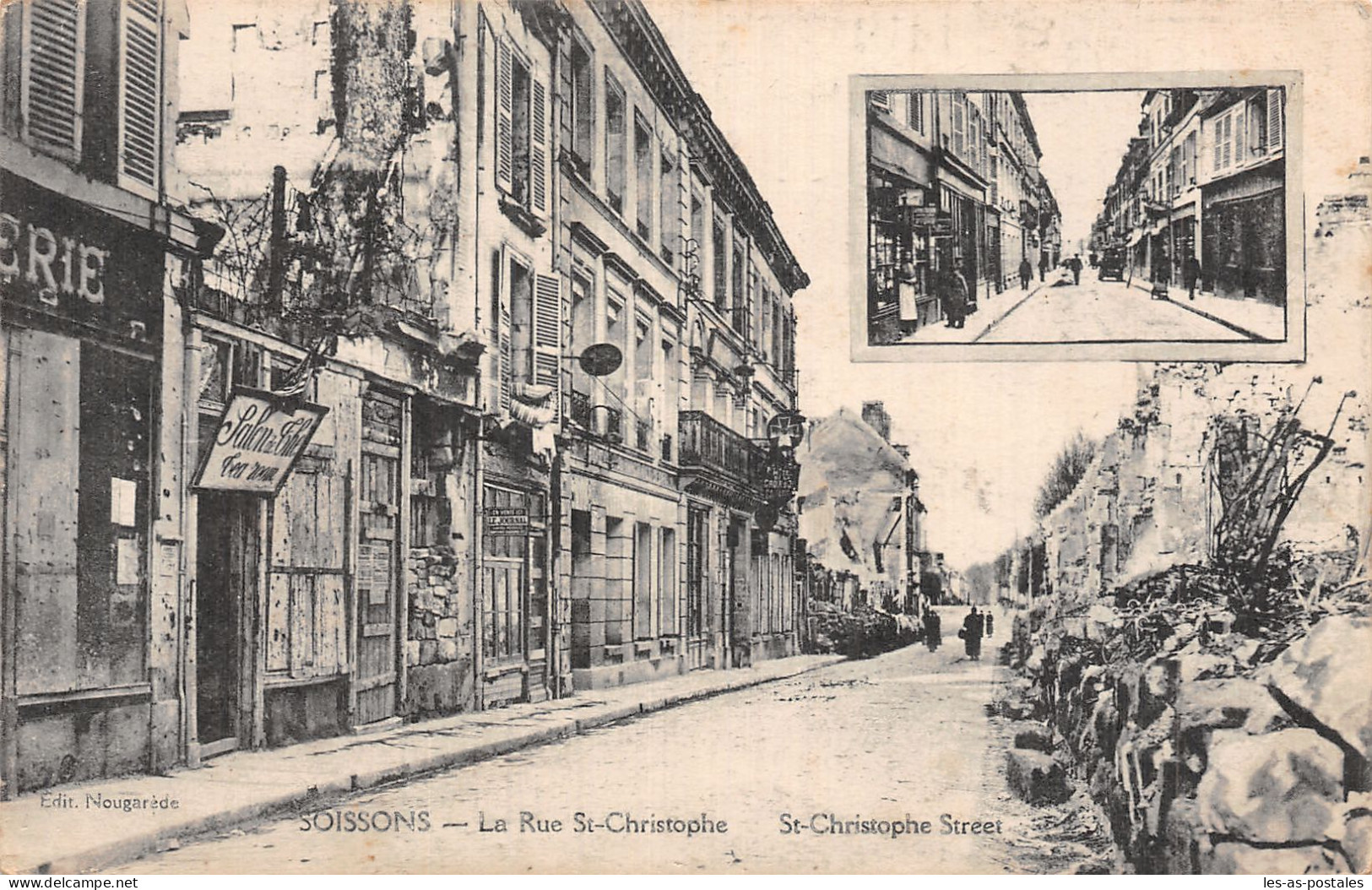 2 SOISSONS LA RUE ST CHRISTOPHE - Soissons