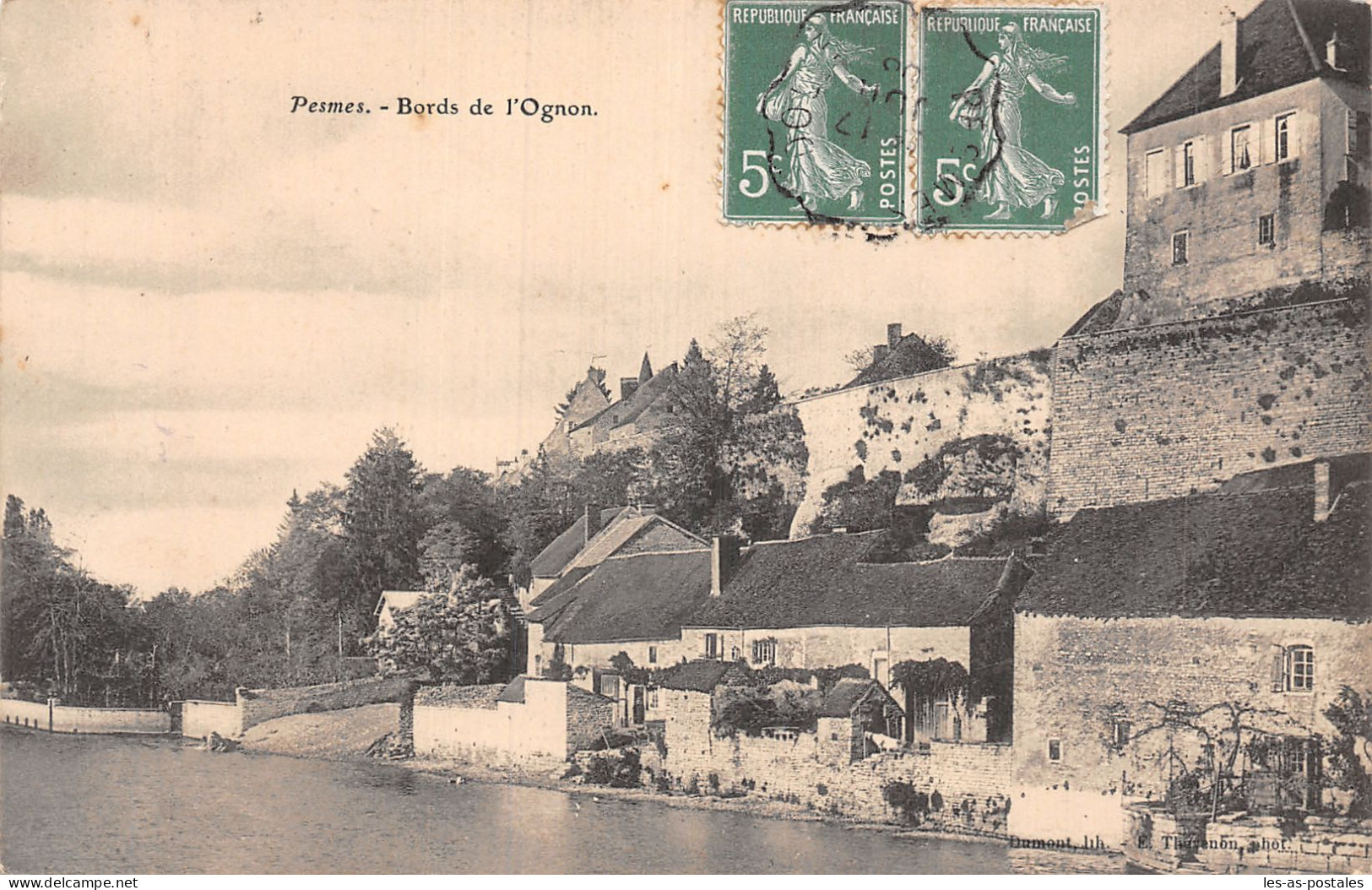 70 PESMES BORDS DE L OGNON - Pesmes