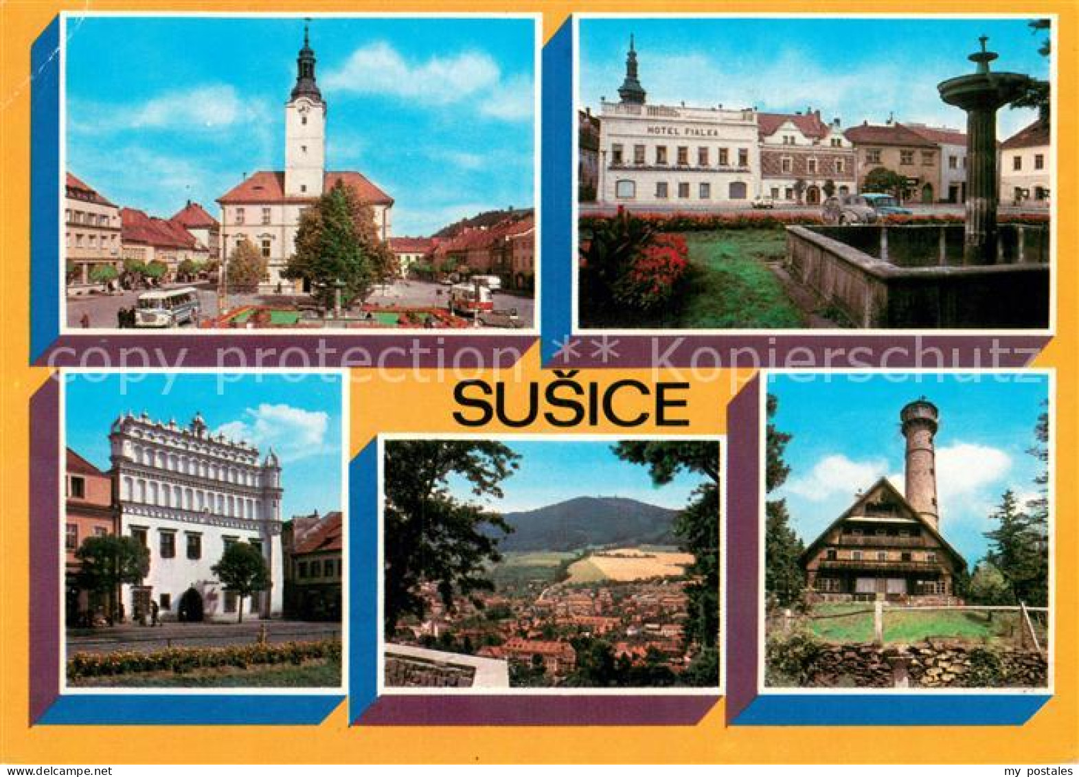 73742294 Susice CZ Mesto Vzniko Z Male Osady Na Obchodni Stezce Do Bavor Za Pano - Tschechische Republik