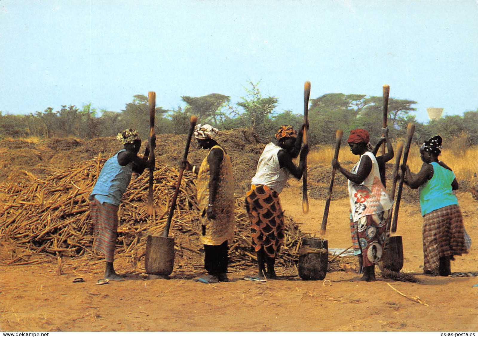 SENEGAL JEUNES PILEUSES - Sénégal