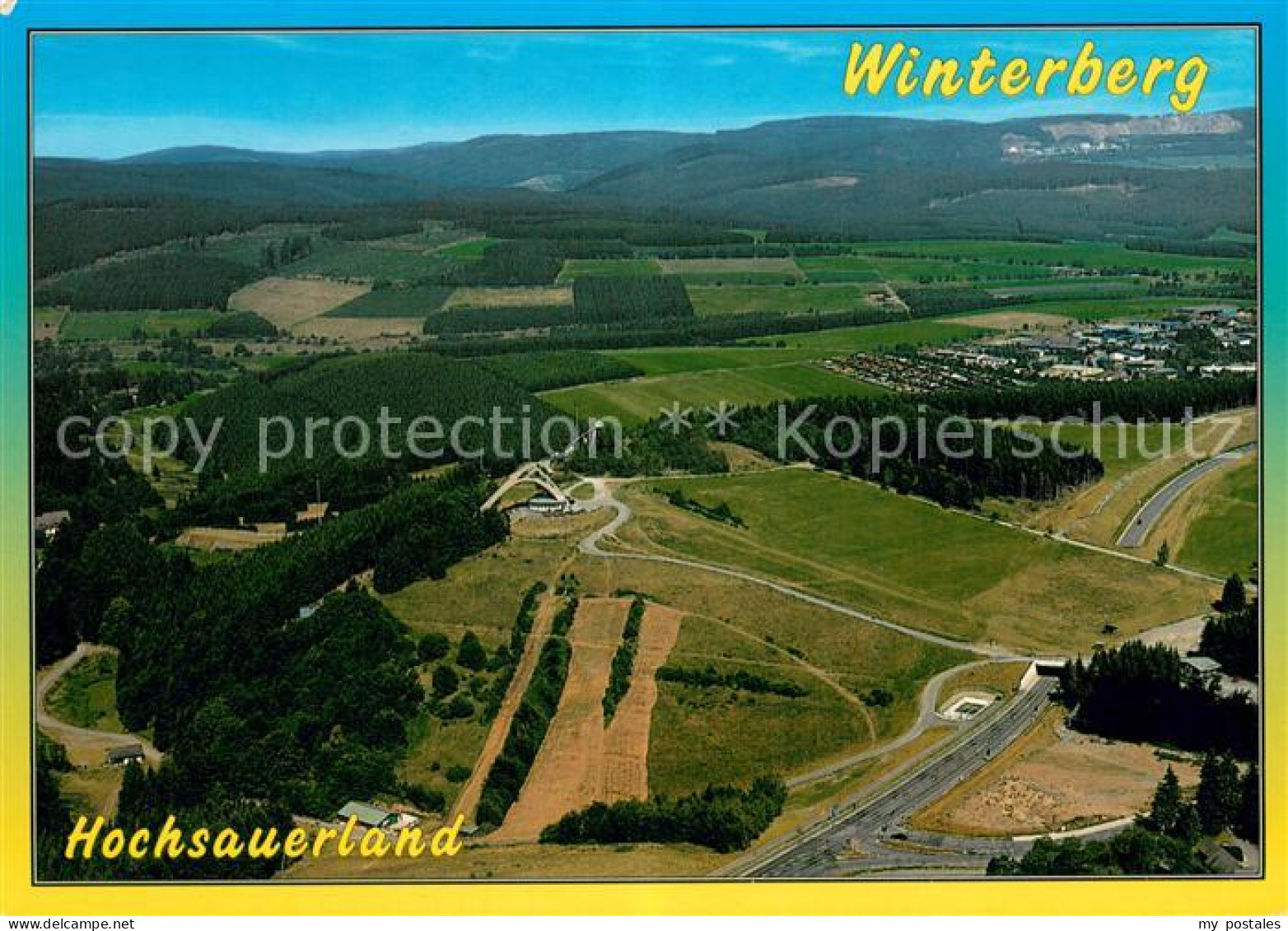 73742243 Winterberg Hochsauerland Fliegeraufnahme Winterberg Hochsauerland - Winterberg