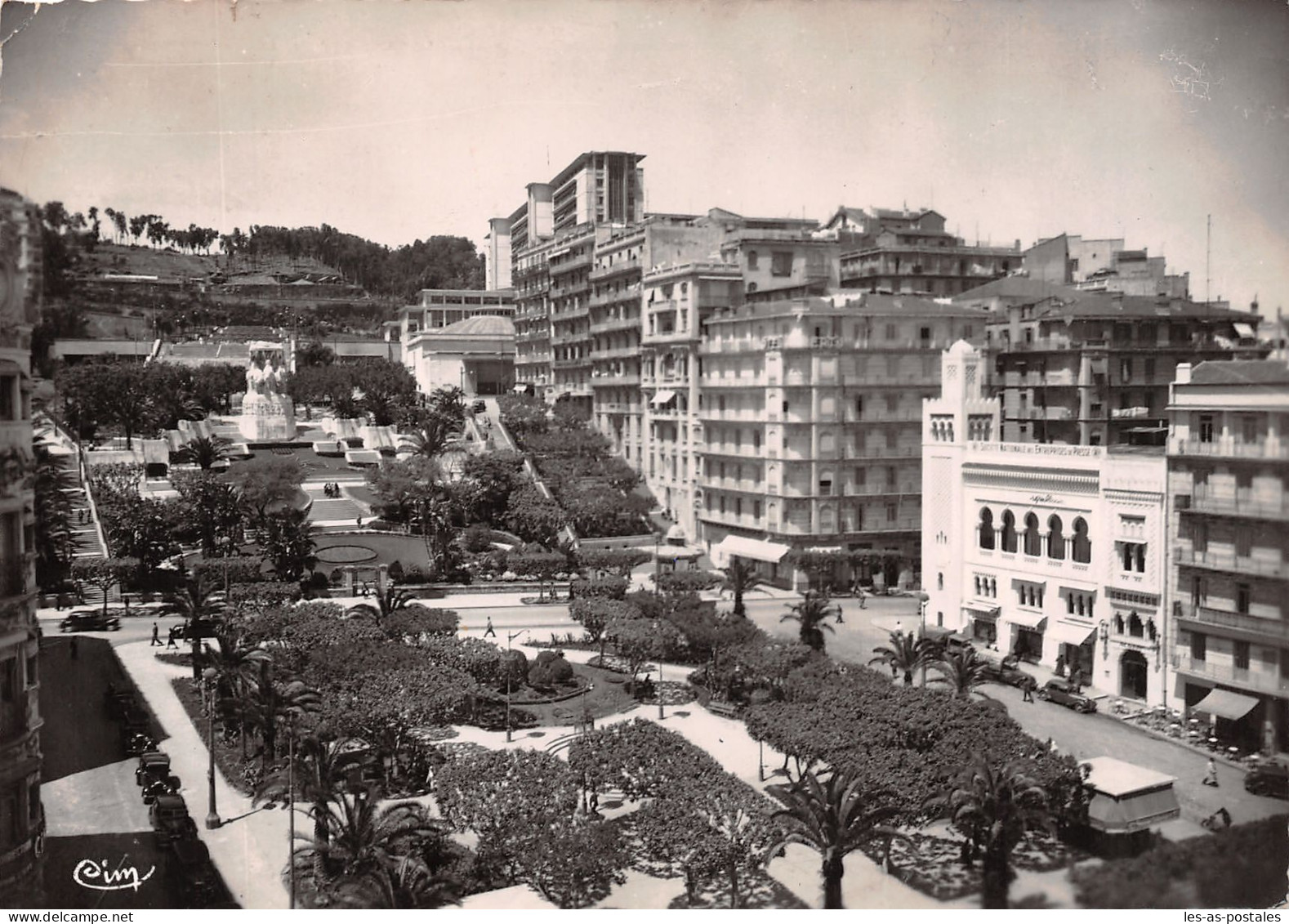 ALGERIE ALGER LES JARDINS BD LAFERRIERE - Algiers