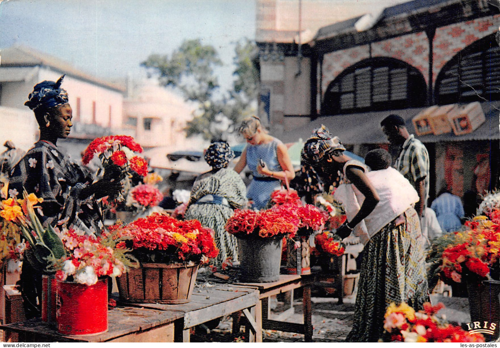 SENEGAL MARCHE AUX FLEURS - Sénégal