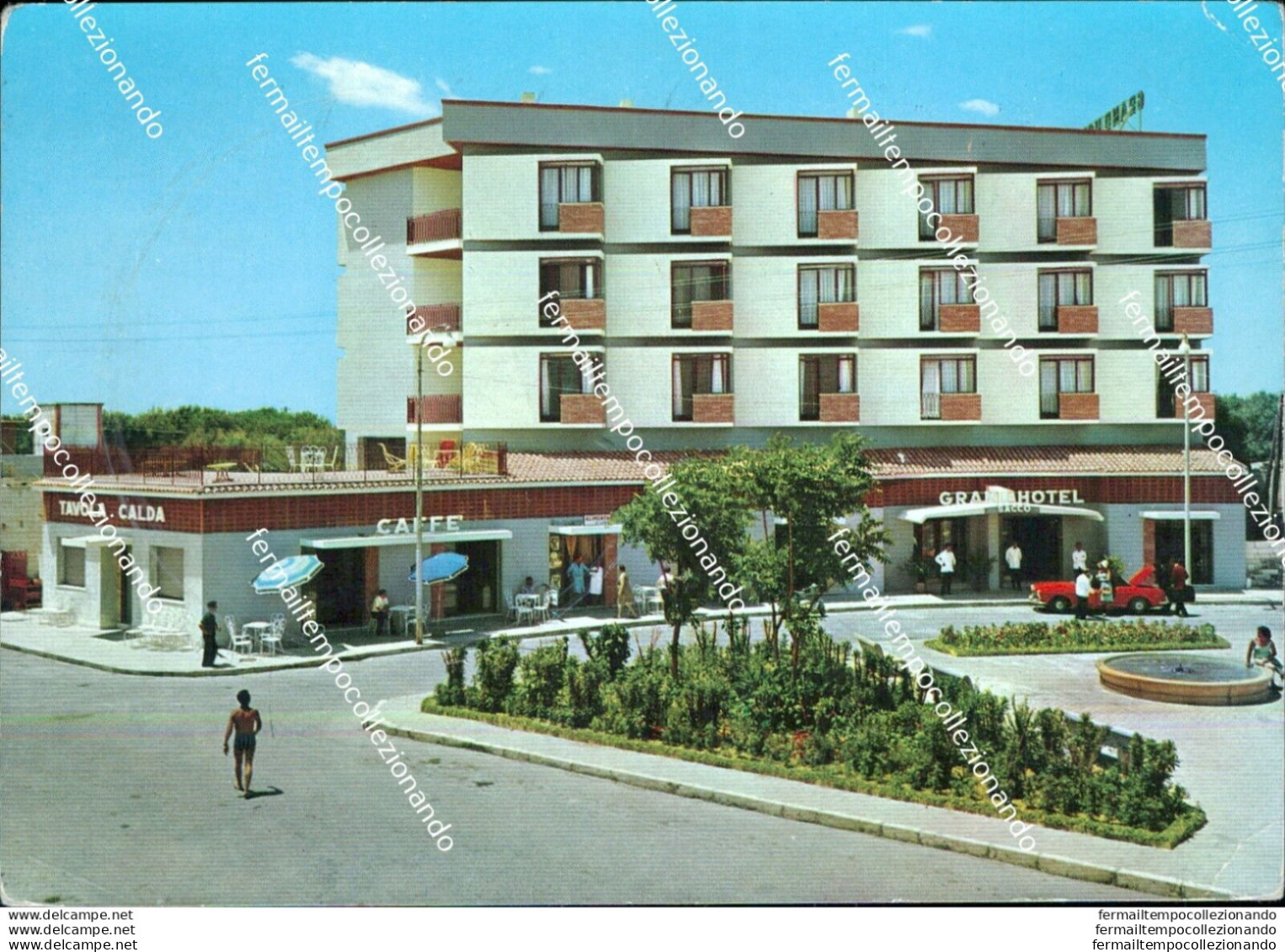 Bl422 Cartolina Metaponto Grand Hotel Sacco Provincia Di Matera - Matera