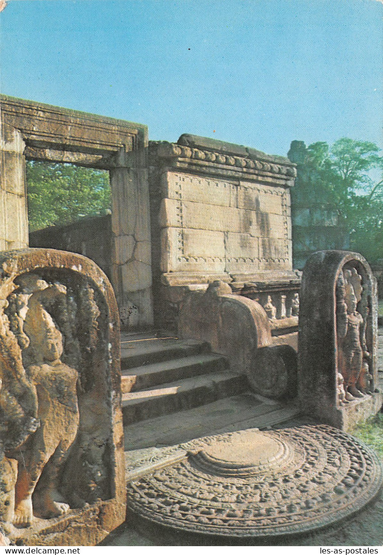 SRI LANKA POLONNARUWA - Sri Lanka (Ceylon)