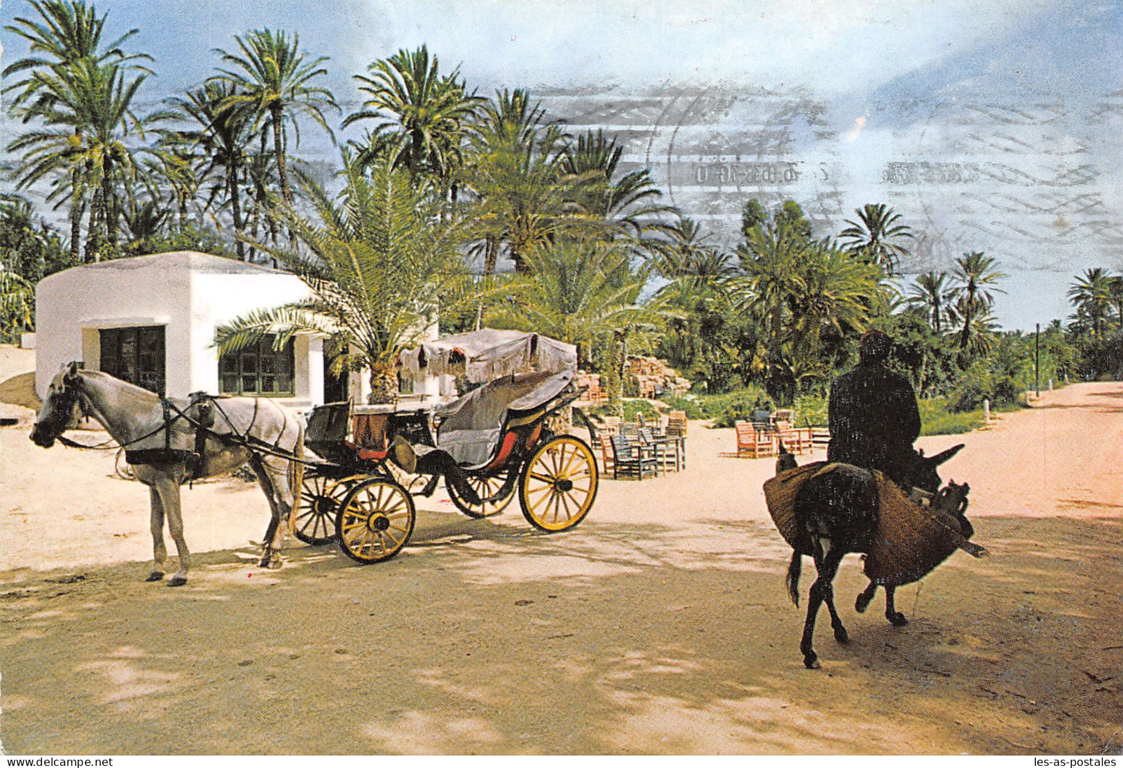 TUNISIE GABES LE CAFE DE LA CASCADE - Tunesië