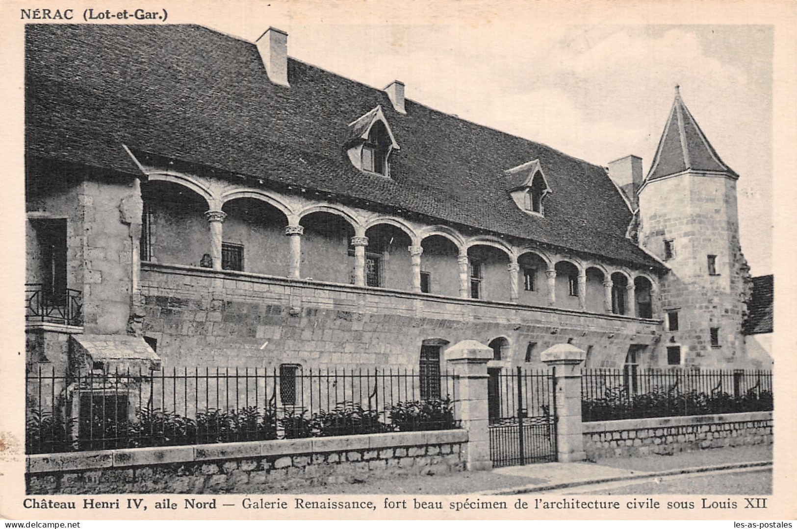 47 NERAC CHÂTEAU HENRI IV - Nerac