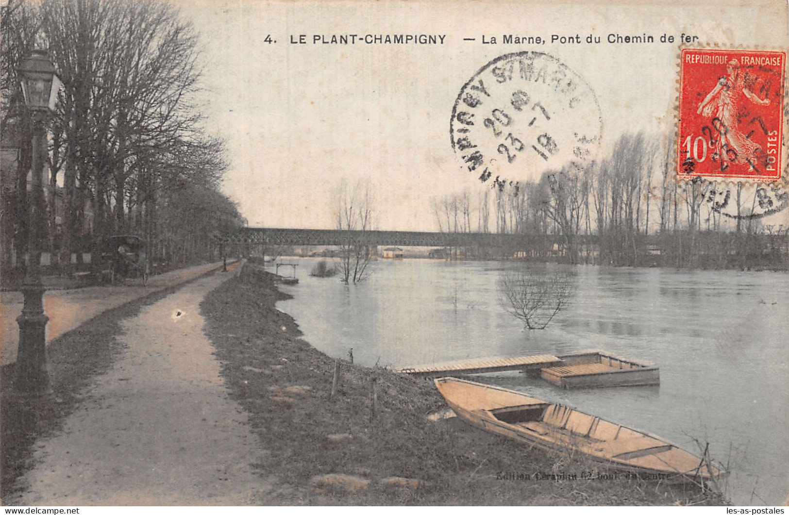94 LE PLANT CHAMPIGNY PONT DE CHEMIN DE FER - Autres & Non Classés