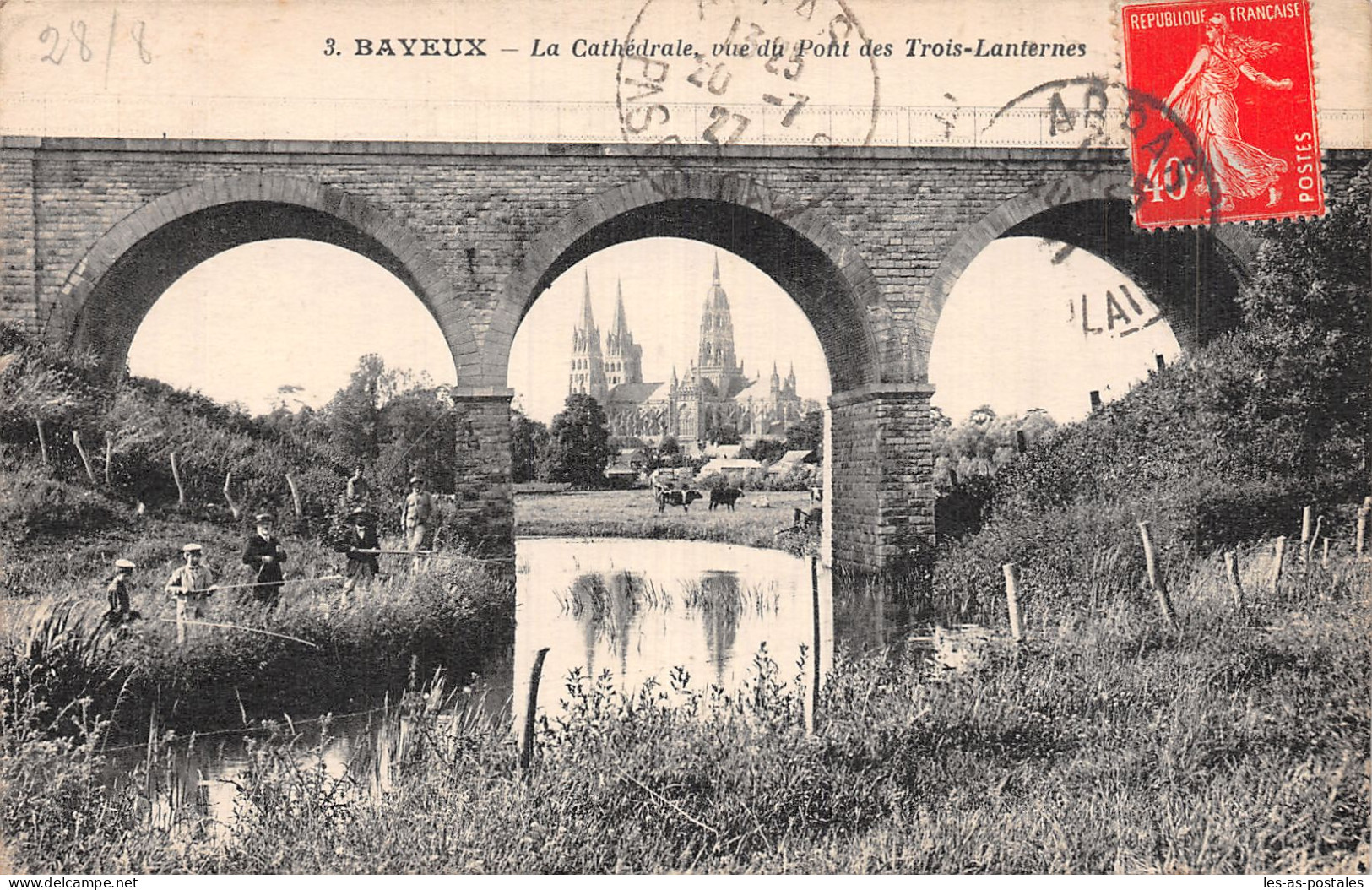 14 BAYEUX PONT DES TROIS LANTERNES - Bayeux