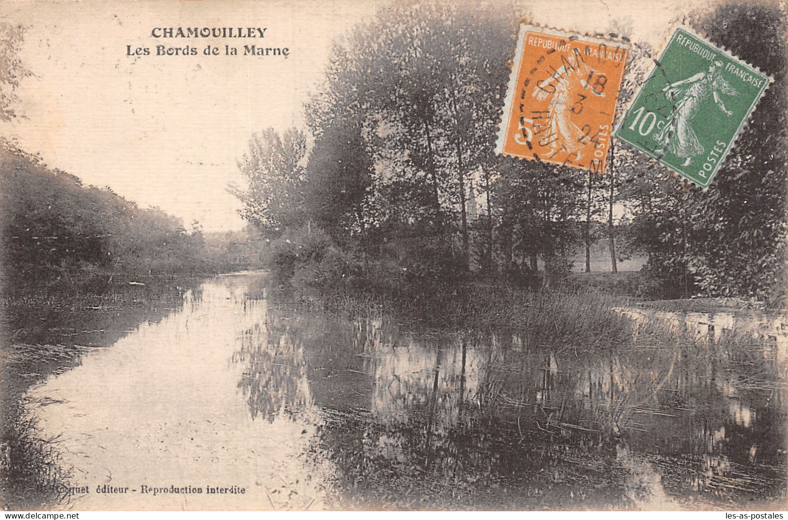 52 CHAMOUILLEY LA MARNE - Other & Unclassified