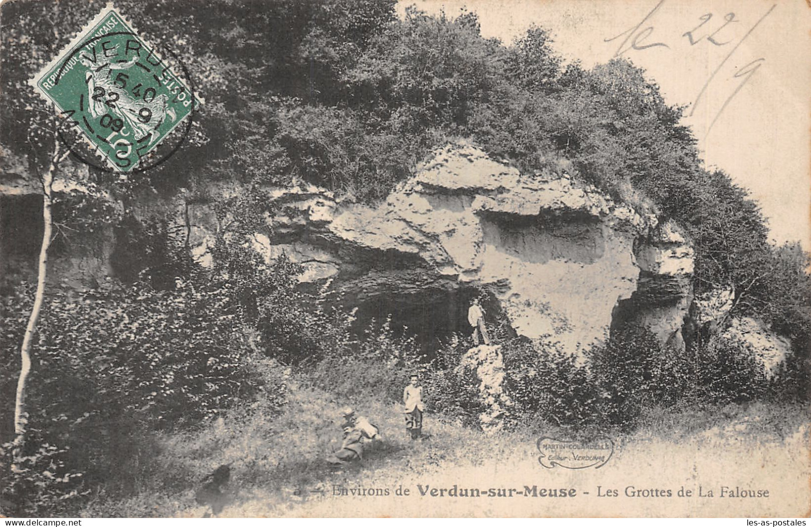 55 VERDUN SUR MEUSE LES GROTTES DE LA FALOUSE - Verdun