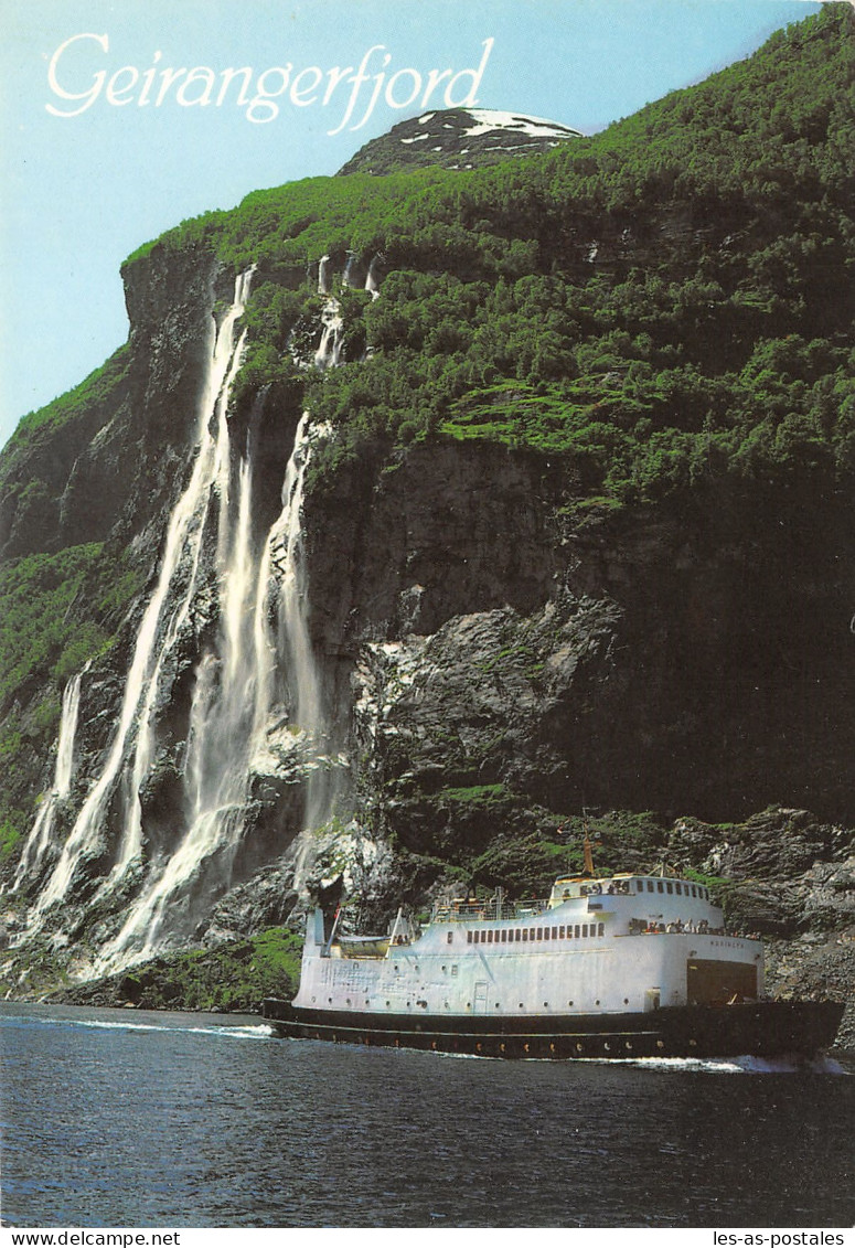 NORGE GEIRANGERFJORD - Norwegen