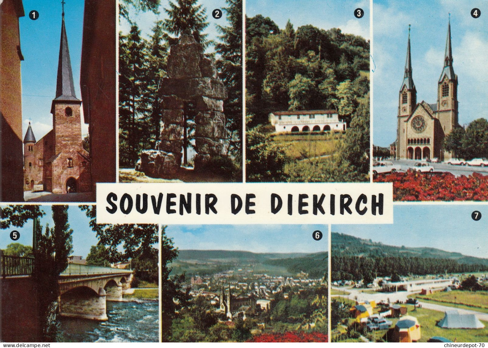 GRAND DUCHE DU LUXEMBOURG   DIEKIRCH  MULTIVUE - Diekirch