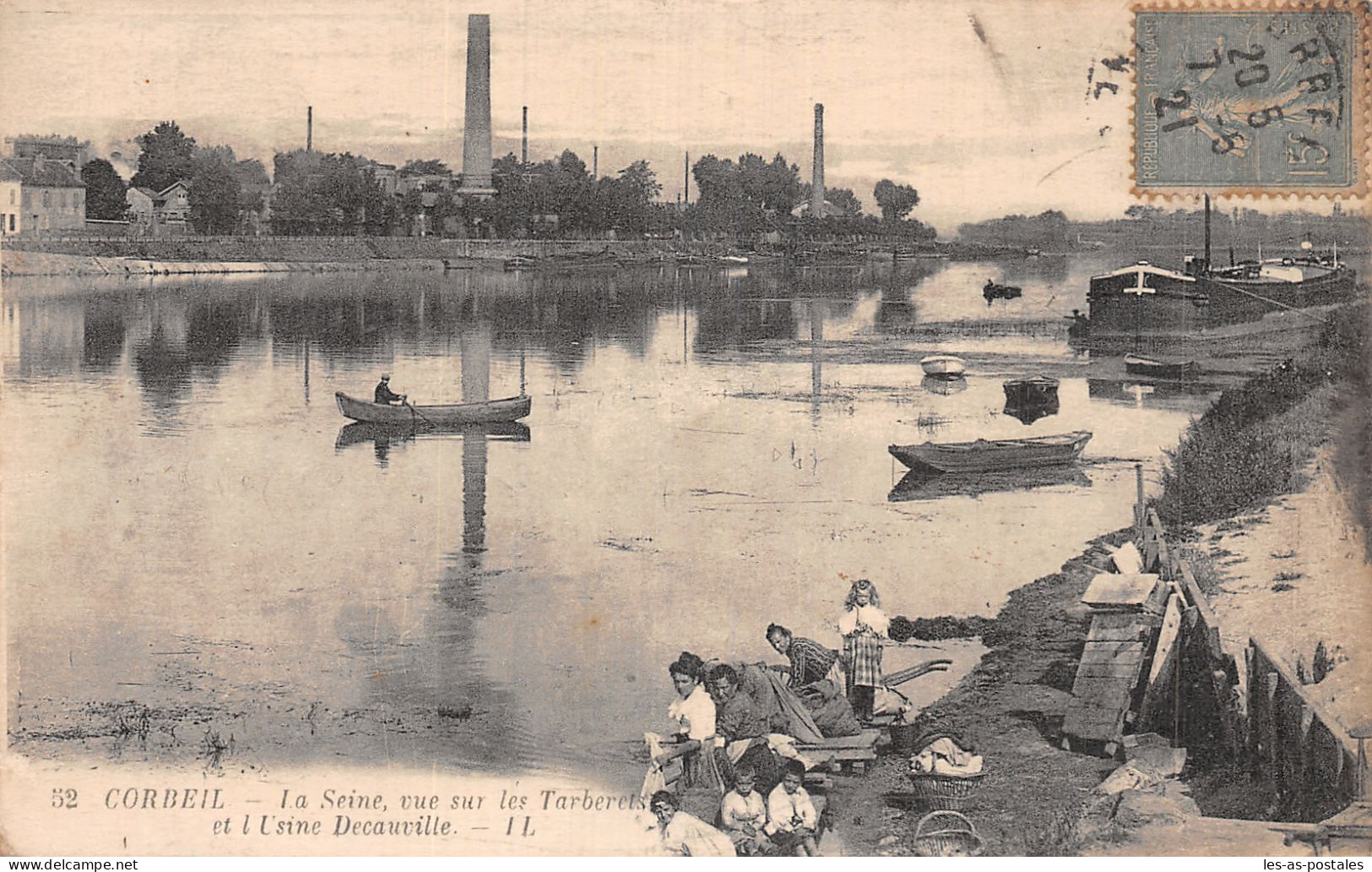 91 CORBEIL USINE DECAUVILLE - Corbeil Essonnes