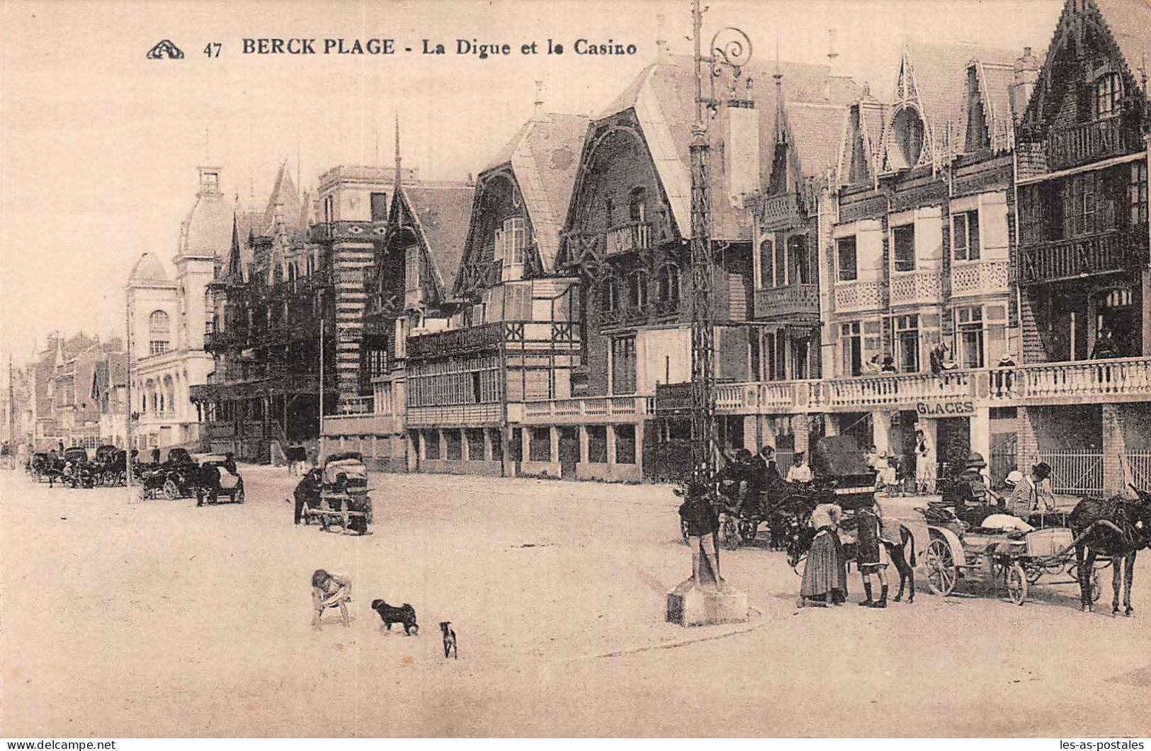 62 BERCK PLAGE LA DIGUE - Berck