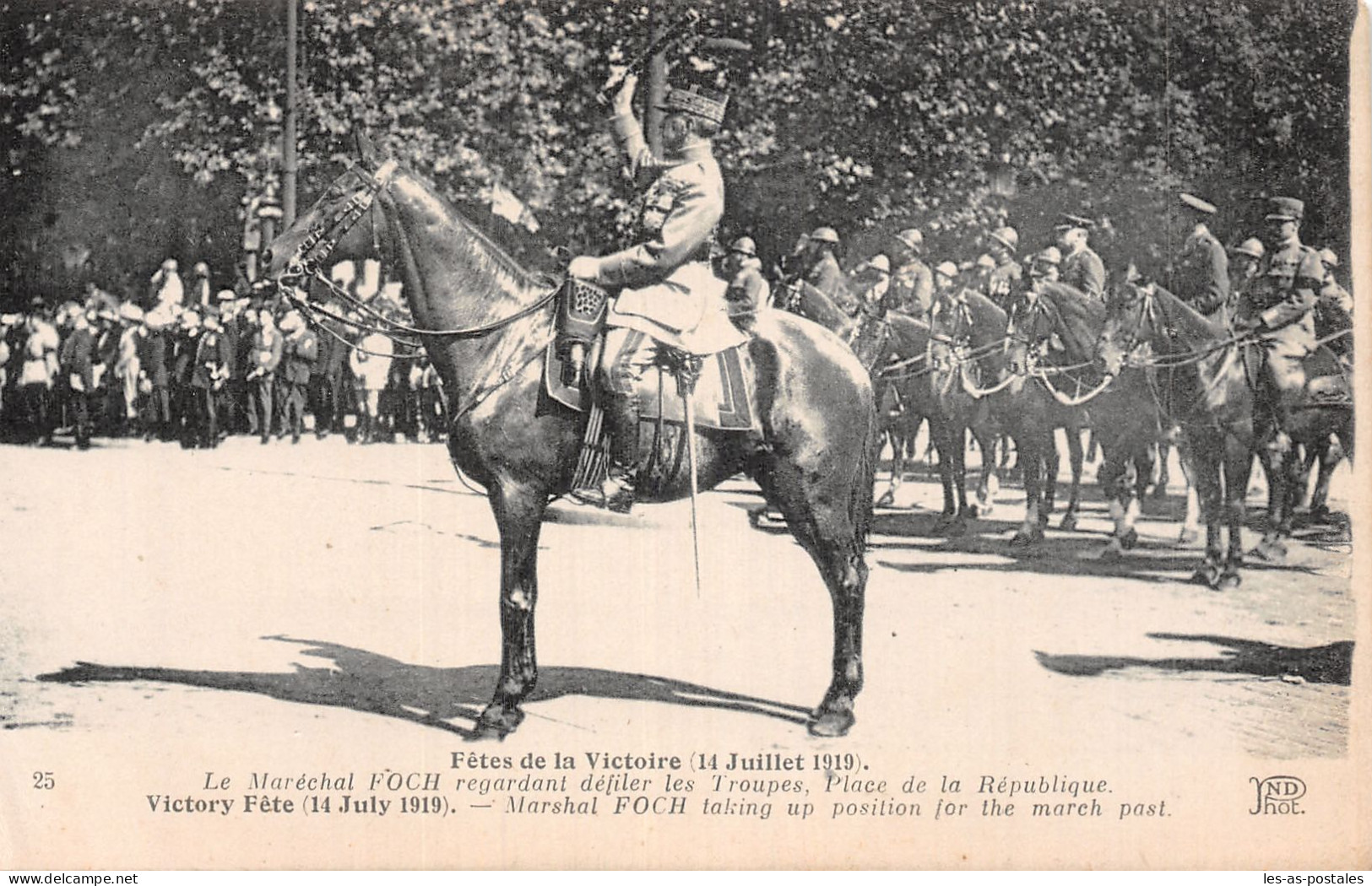 75 PARIS FETE DE LA VICTOIRE 1914 MILITARIA - Triumphbogen