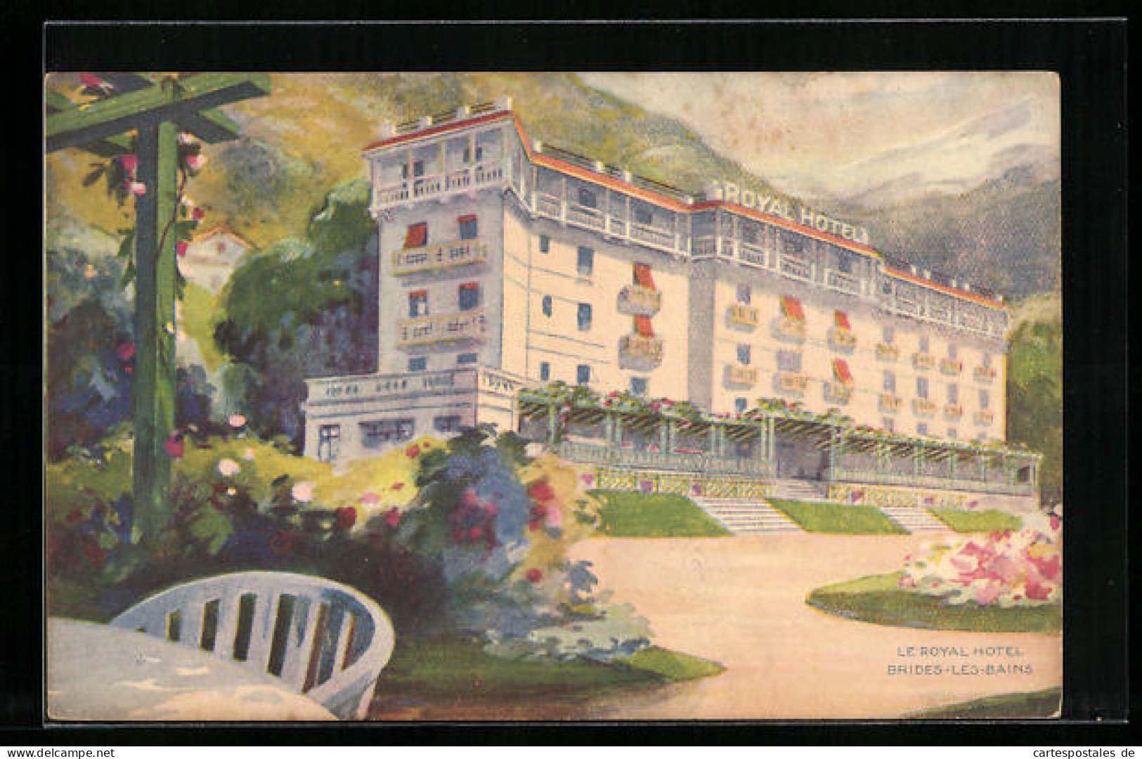 CPA Brides-les-Bains, Le Royal Hotel  - Brides Les Bains