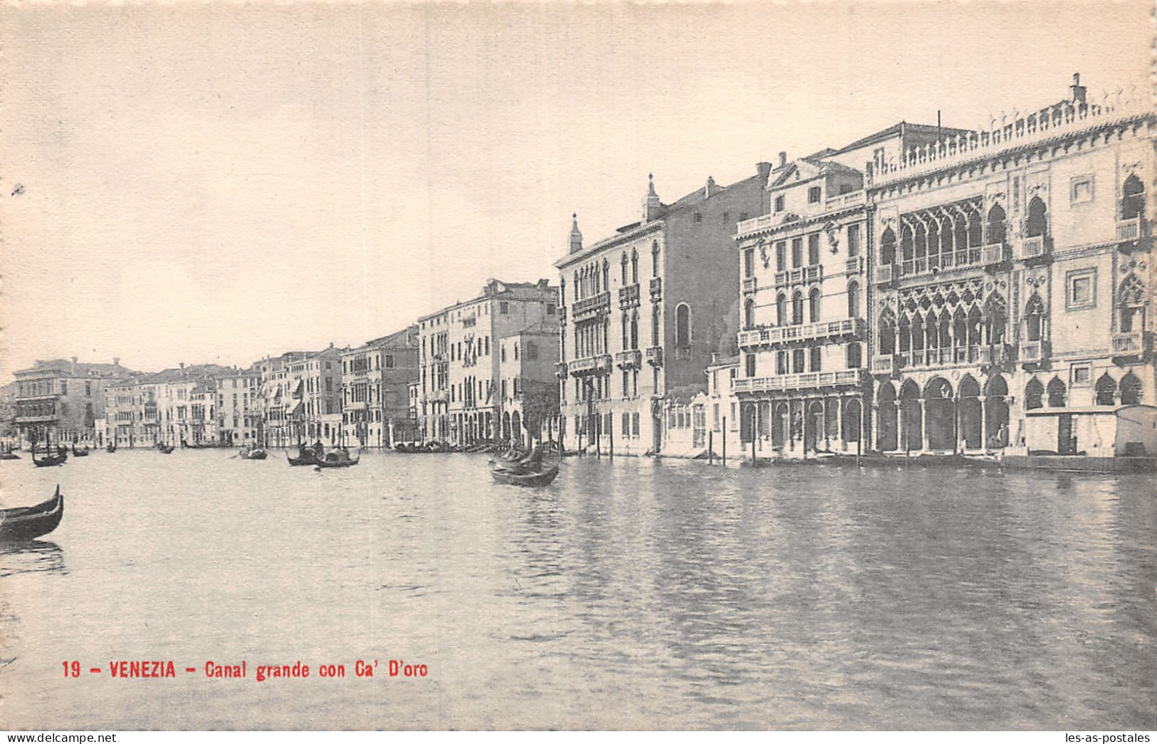 Italie VENEZIA CANAL GRANDE CON CA D ORO - Venezia