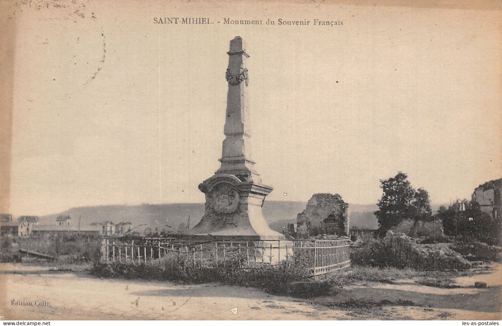 55 SAINT MIHIEL MONUMENT SOUVENIR - Carnac