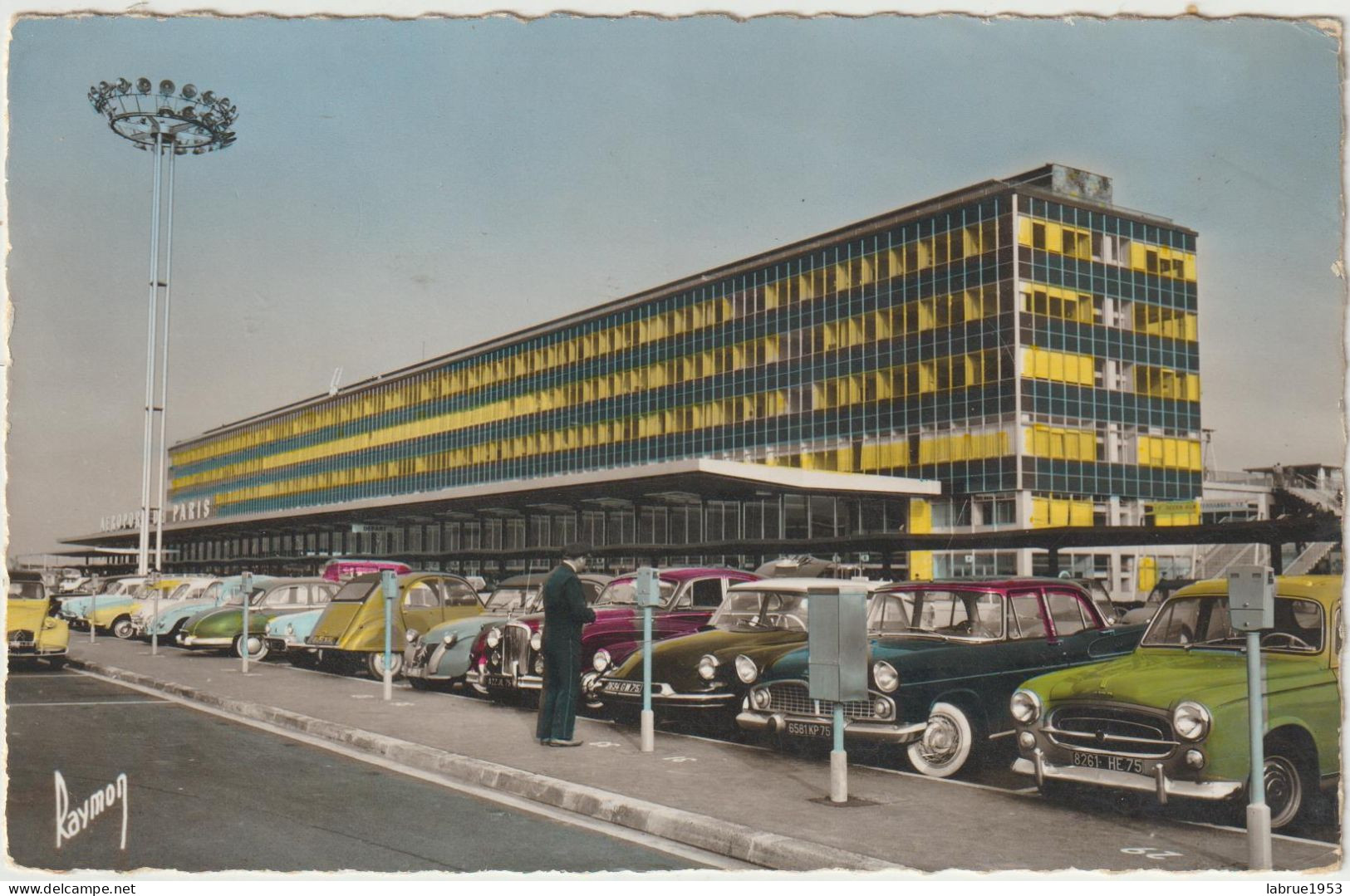 Le Nouvel Aéroport De Paris  -   Voitures - DS - 403 - 2CV - Panhard -  (G.2546) - Aerodromes