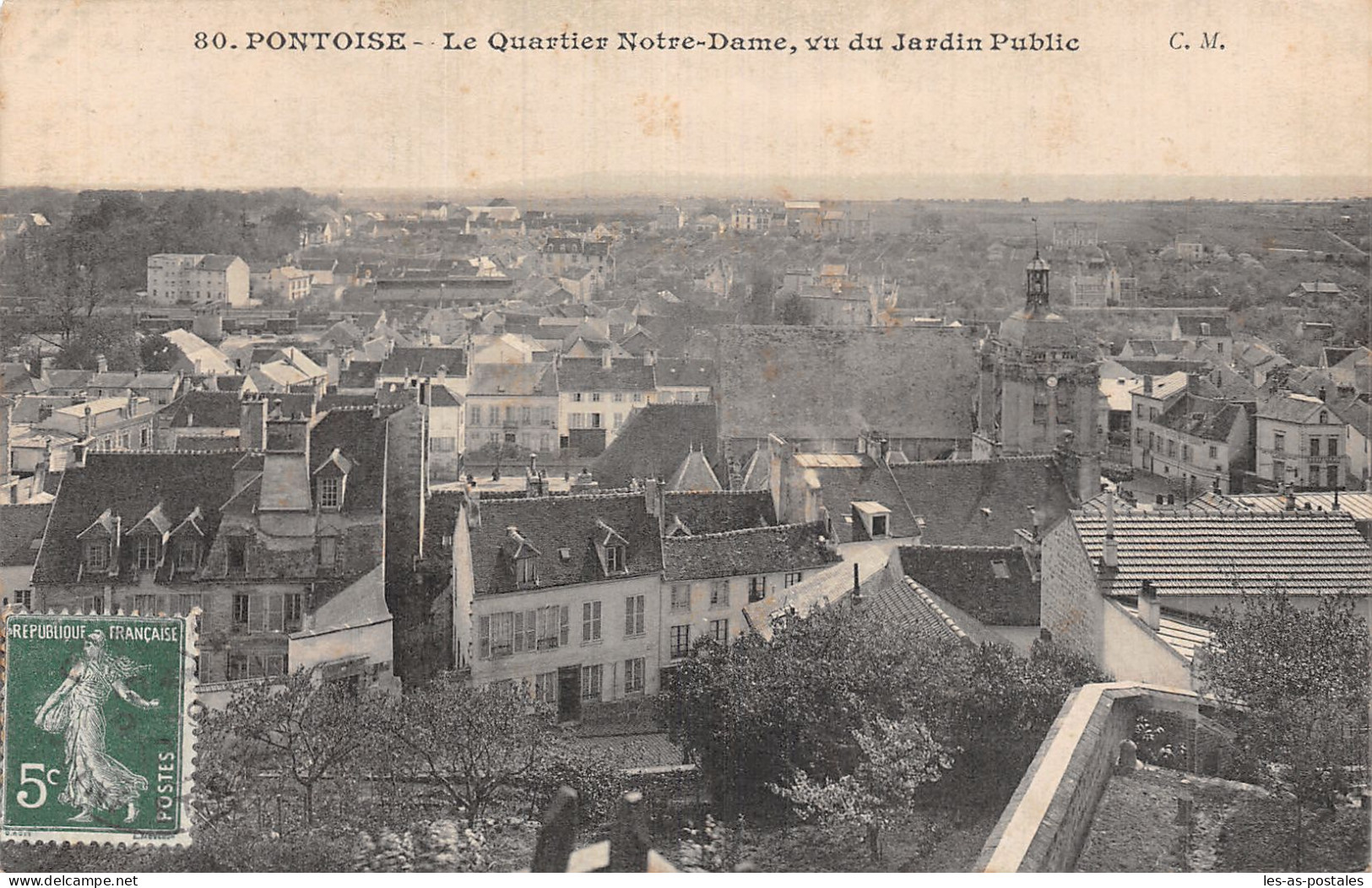 95 PONTOISE QUARTIER NOTRE DAME - Pontoise