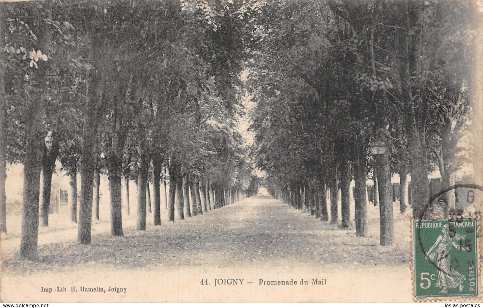 89 JOIGNY PROMENADE DU MAIL - Joigny