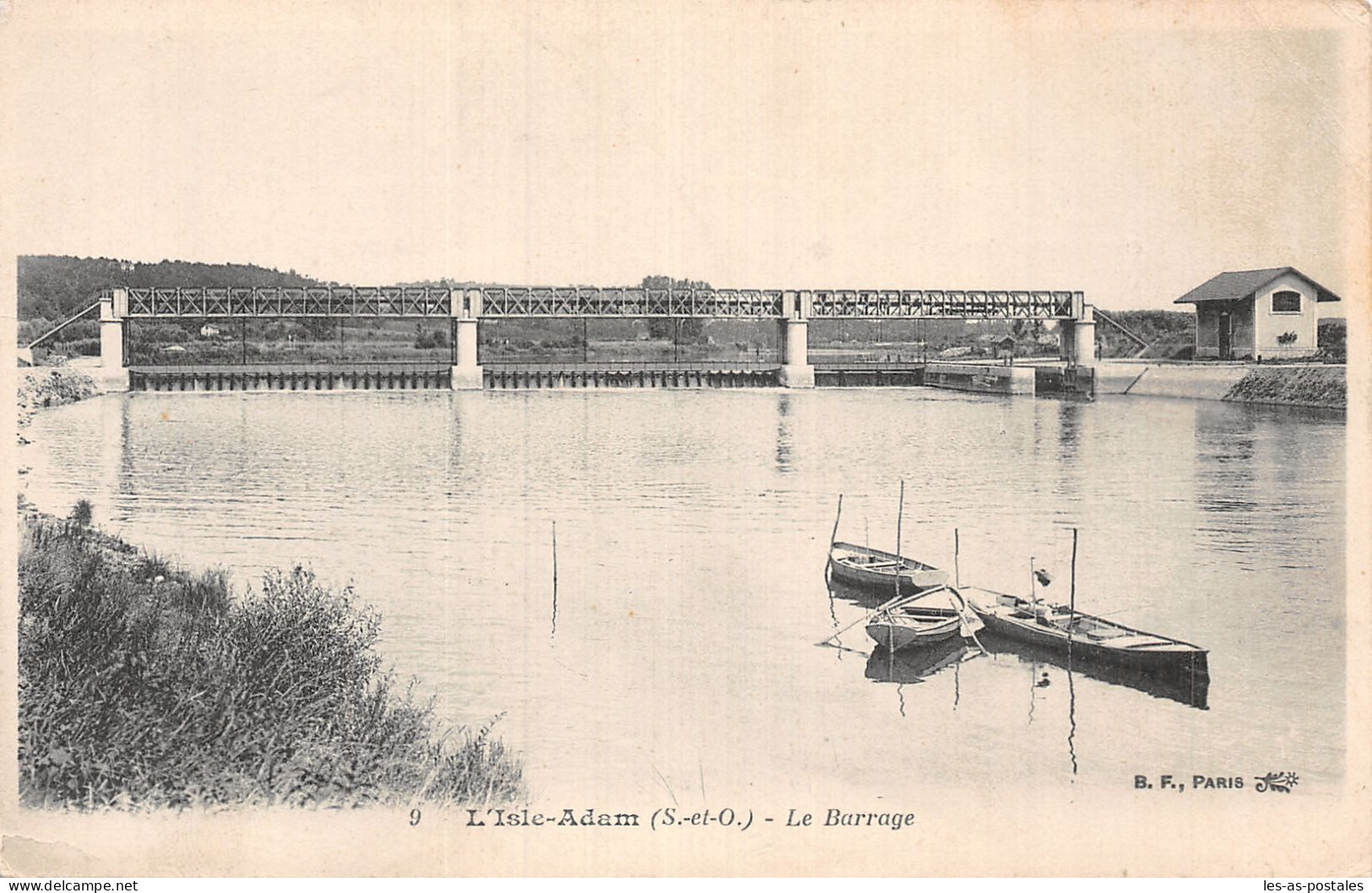 95 L ISLE ADAM LE BARRAGE - L'Isle Adam
